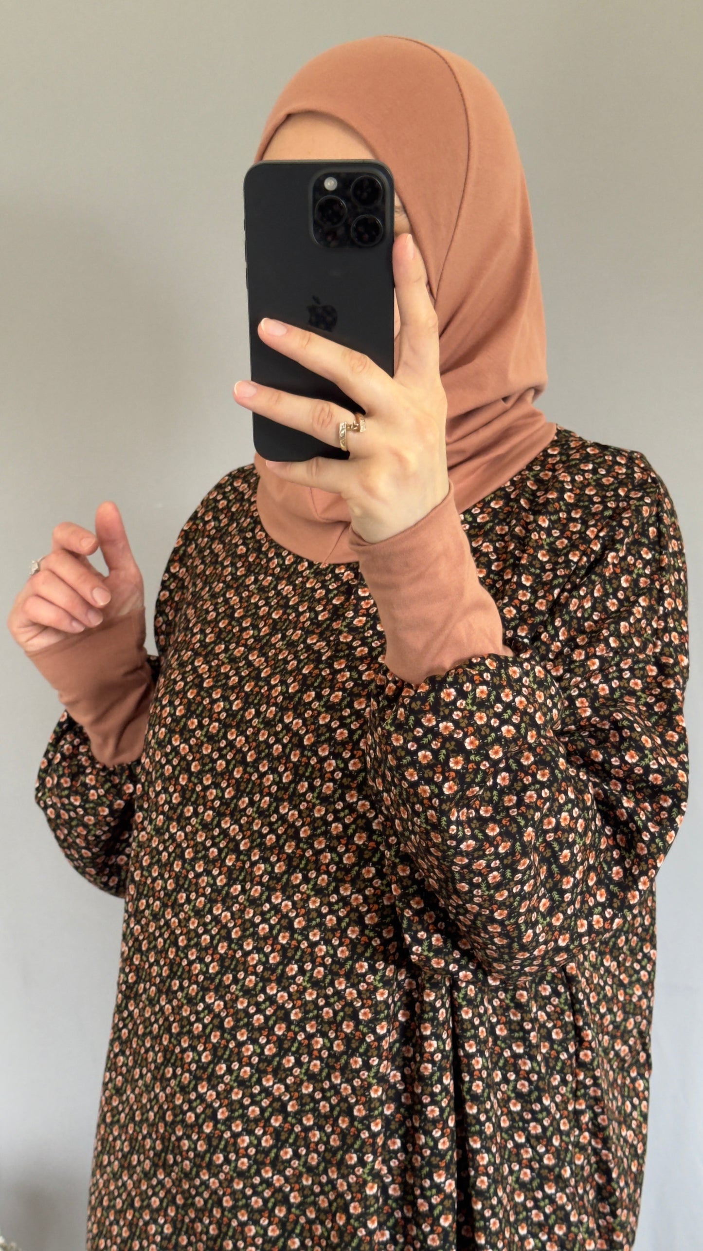 Floral Prayer Dress, Prayer Dress Set, High Quility Prayer Dress, Muslim Women Gift, Abaya Full Body Cover Dress, Hajj Dress, Prayer Outfit