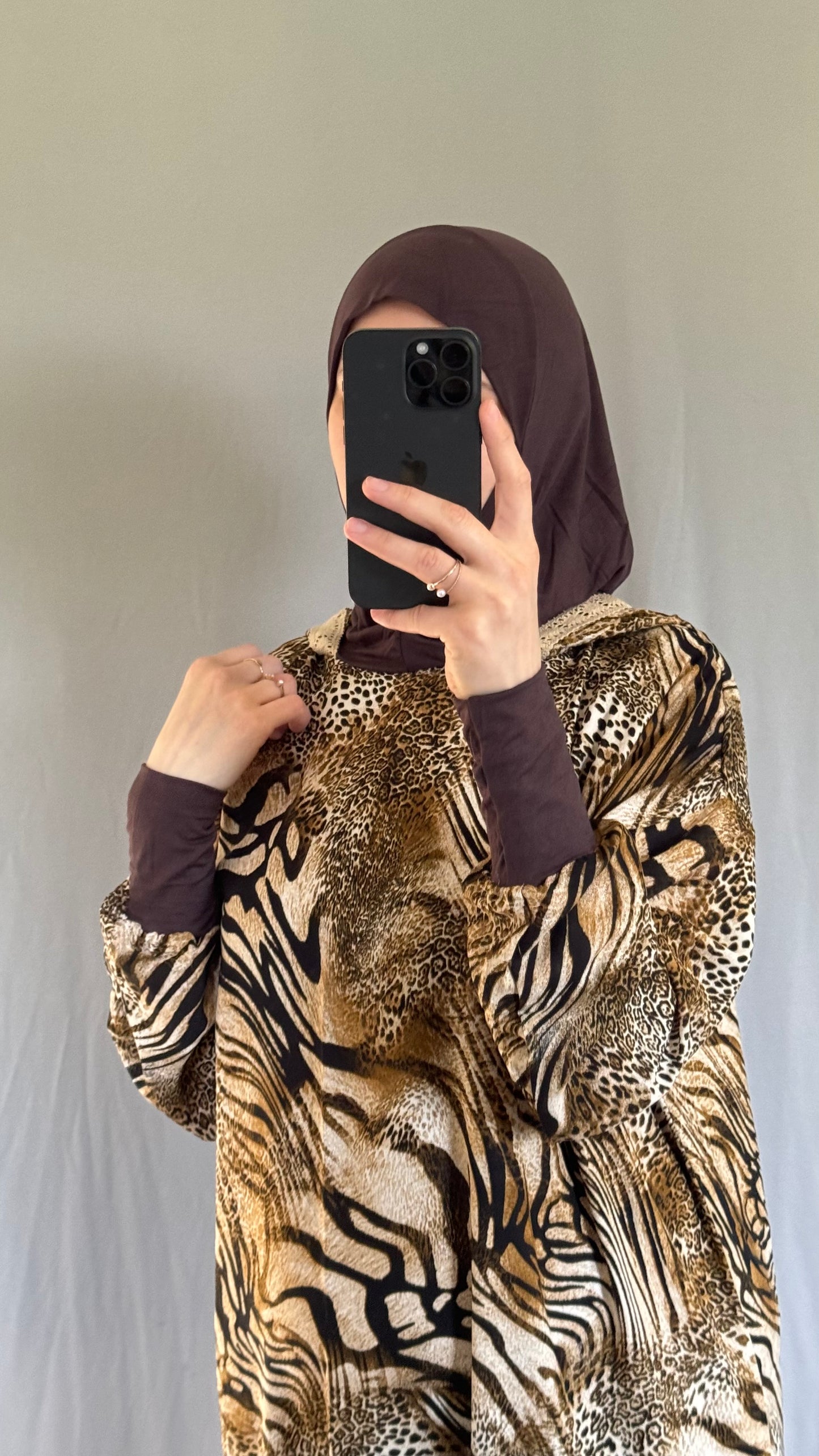 Hooded leopard Prayer Dress, Prayer Dress Set, High Quility Prayer Dress, Muslim Women Gift, Abaya Full Body Cover Dress, Ramadan Dress, Prayer Outfit