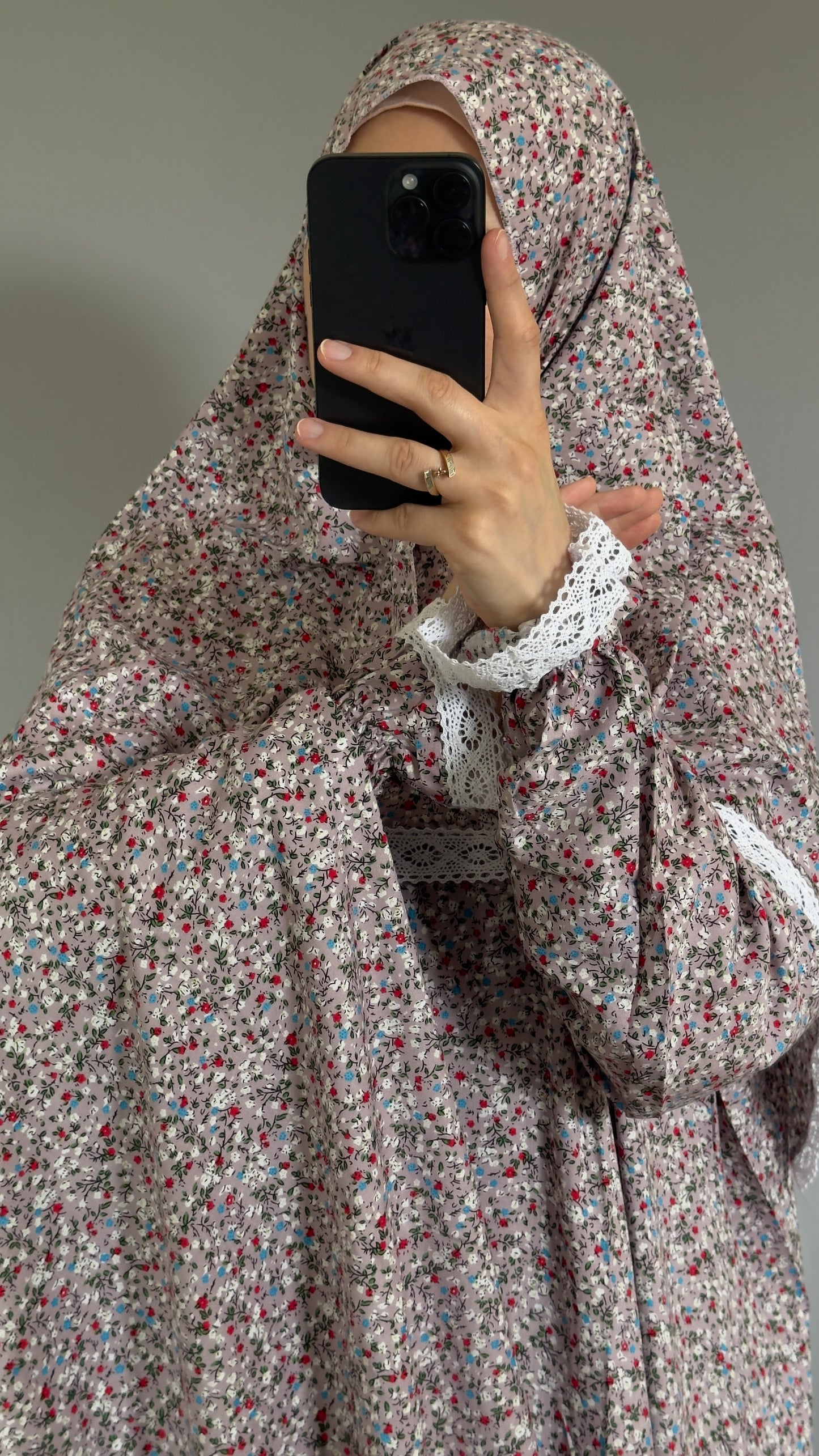 Grey Prayer Dress, Prayer Jilbab, Prayer Abaya, Two Piece Prayer dress muslim, Salah dress, Prayer set, Prayer outfit, Prayer clothes woman, Muslim Prayer dress, Islamic gift