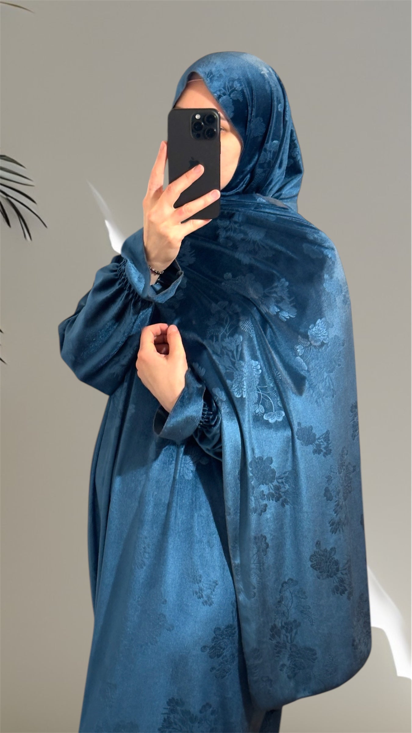 Luxury Velvet Warm Prayer Dress, Prayer clothes for women, Islamic Prayer dress, Prayer Outfit, Prayer Set, Prayer Hijab, Salah dress, Islamic Gift, Muslim clothing, Prayer abaya