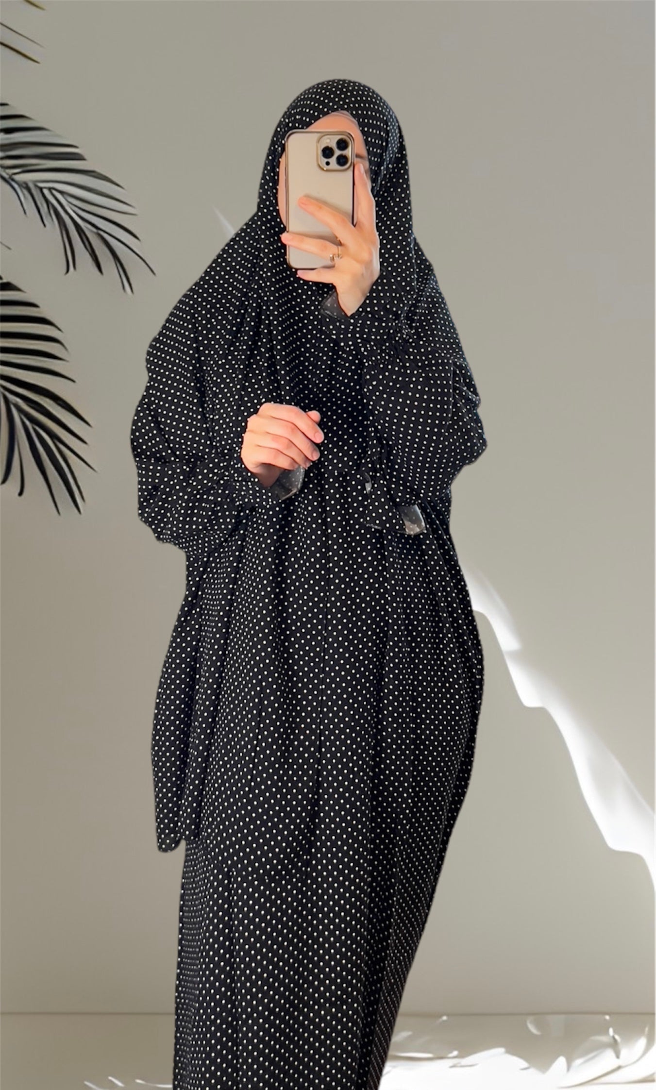 Black Prayer dress, Prayer Clothes, Jilbab, Muslim Women Prayer Dress, One Piece Abaya, Prayer Dress for Woman