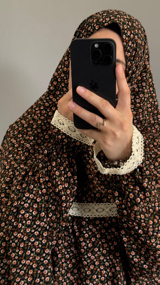 Cotton Prayer Dress, Prayer Jilbab, Prayer Abaya, Two Piece Prayer dress muslim, Salah dress, Prayer set, Prayer outfit, Prayer clothes woman, Muslim Prayer dress, Islamic gift