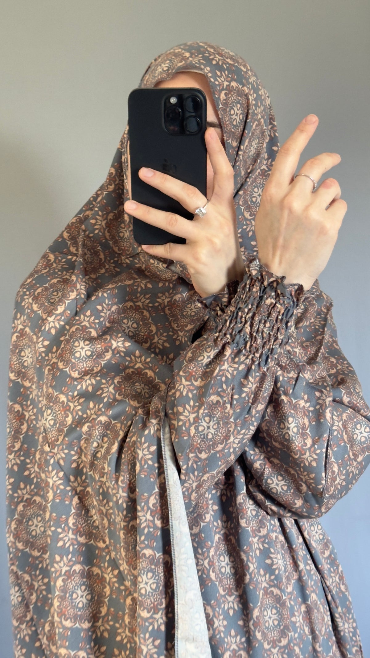 Elegant Prayer Dress, Prayer Outfit, Maxi Dress, Khimar, Islamic Dress, Prayer Abaya, Prayer set, Islamic gift, PrayerHijab, Umrah Abaya, Ramadan Abaya, One Size Prayer Dress