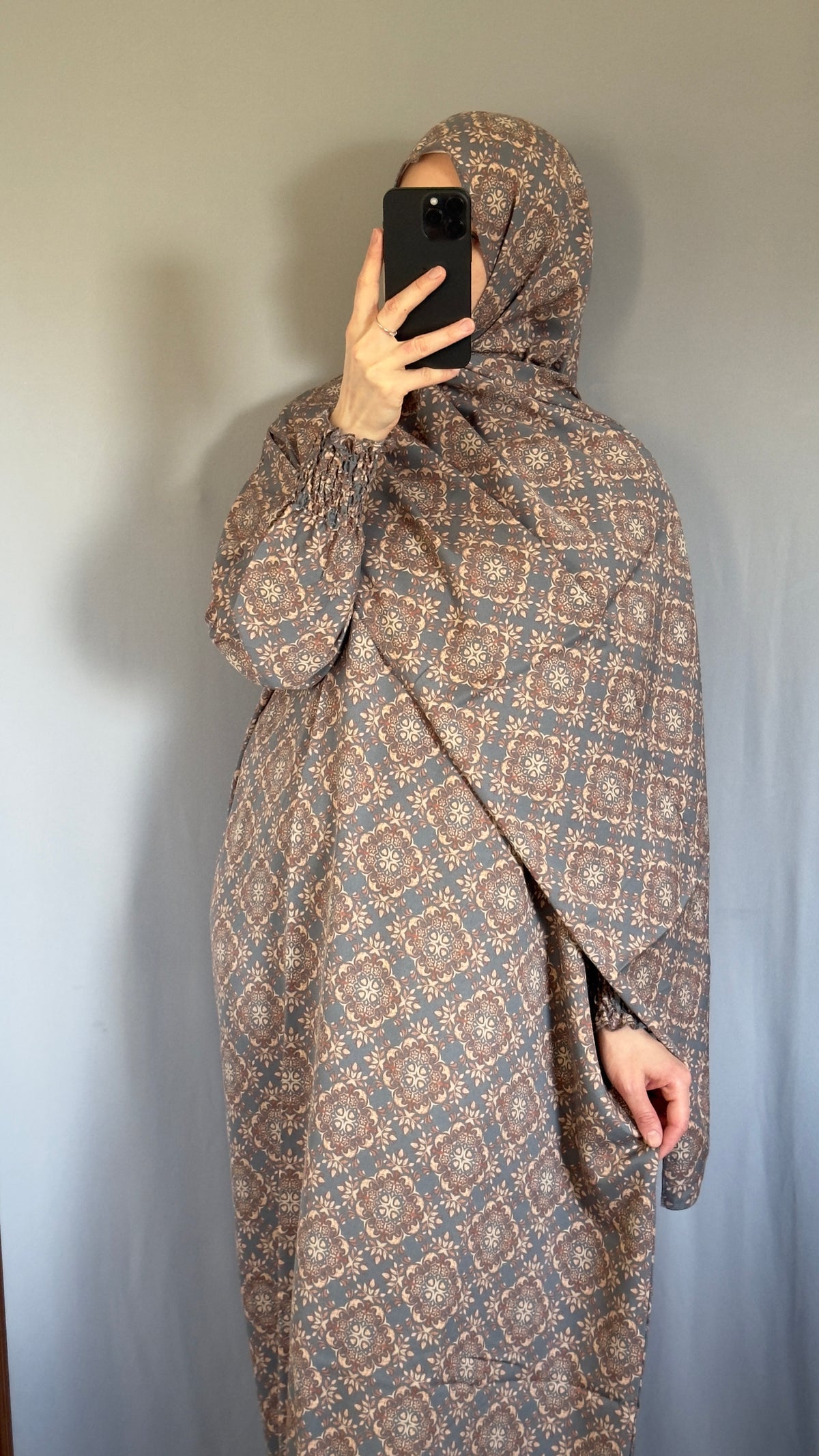 Elegant Prayer Dress, Prayer Outfit, Maxi Dress, Khimar, Islamic Dress, Prayer Abaya, Prayer set, Islamic gift, PrayerHijab, Umrah Abaya, Ramadan Abaya, One Size Prayer Dress