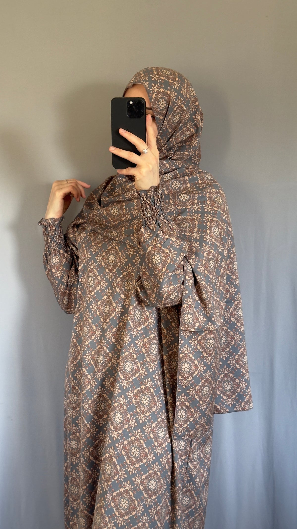 Elegant Prayer Dress, Prayer Outfit, Maxi Dress, Khimar, Islamic Dress, Prayer Abaya, Prayer set, Islamic gift, PrayerHijab, Umrah Abaya, Ramadan Abaya, One Size Prayer Dress