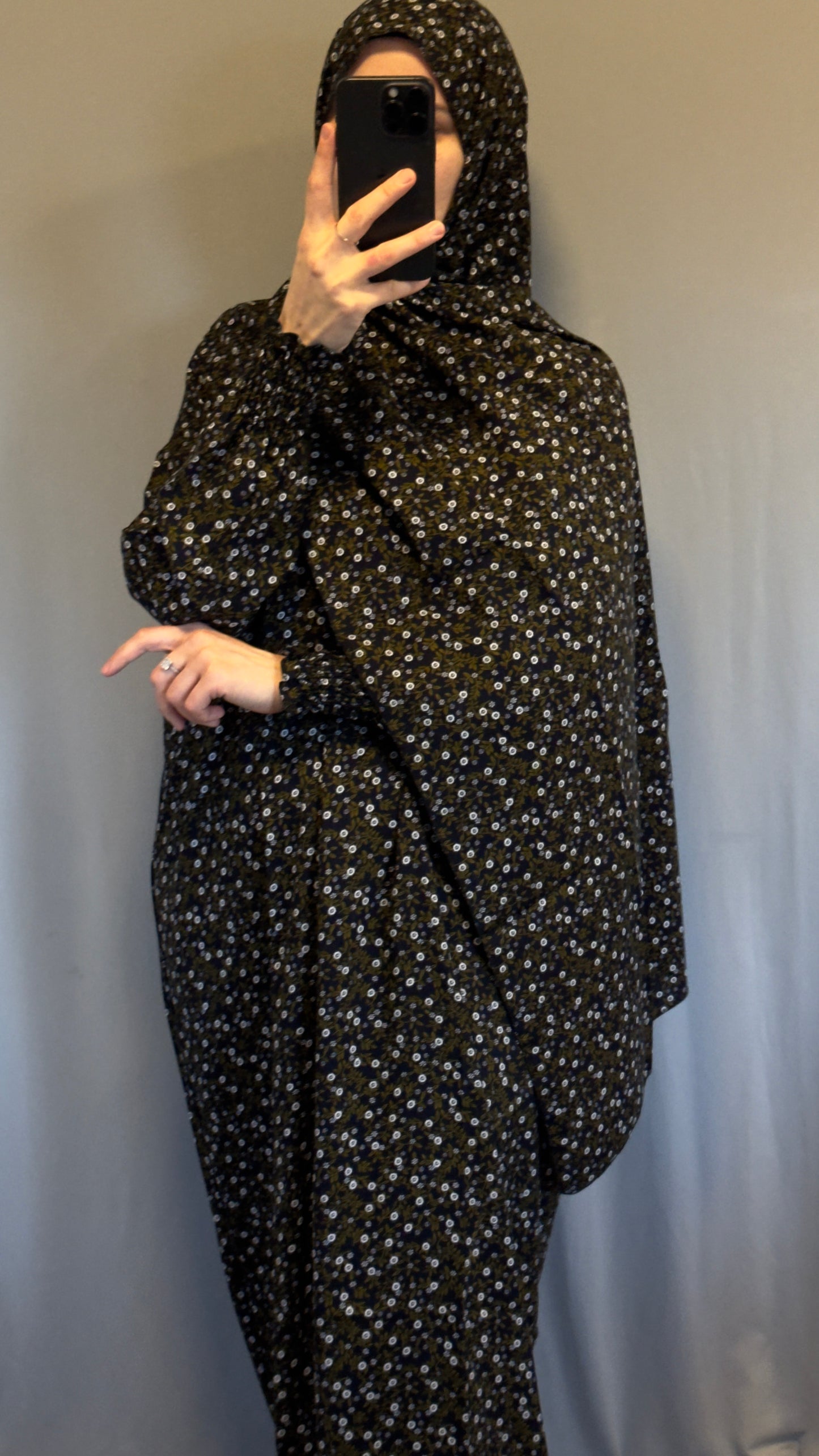 Prayer Dress / Overhead Abaya / Prayer Abaya Set / Prayer Dress for Woman / Prayer Clothes Muslim / Prayer Gown / Prayer Outfit/ Salah Dress / Namaz Dress / Ramadan Outfit