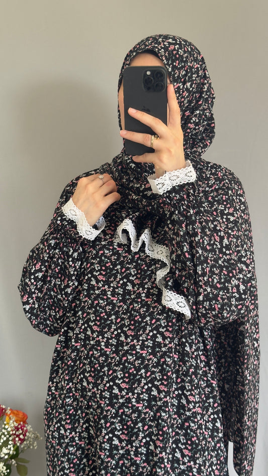 Cotton Prayer Dress, Prayer Jilbab, Prayer Abaya, Two Piece Prayer dress muslim, Salah dress, Prayer set, Prayer outfit, Prayer clothes woman, Muslim Prayer dress, Islamic gift