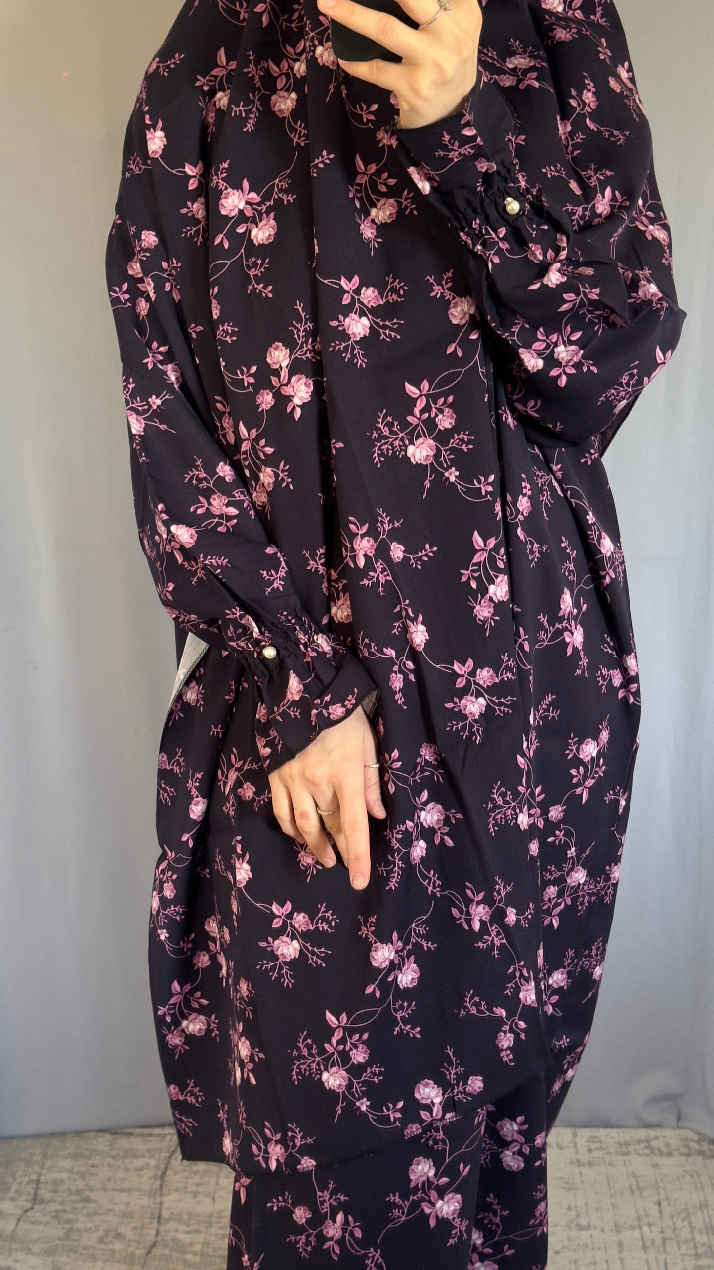 Luxury Prayer Dress / Overhead Abaya / Prayer Abaya Set / Prayer Dress for Woman / Prayer Clothes Muslim / Prayer Gown / Prayer Outfit/ Salah Dress / Namaz Dress