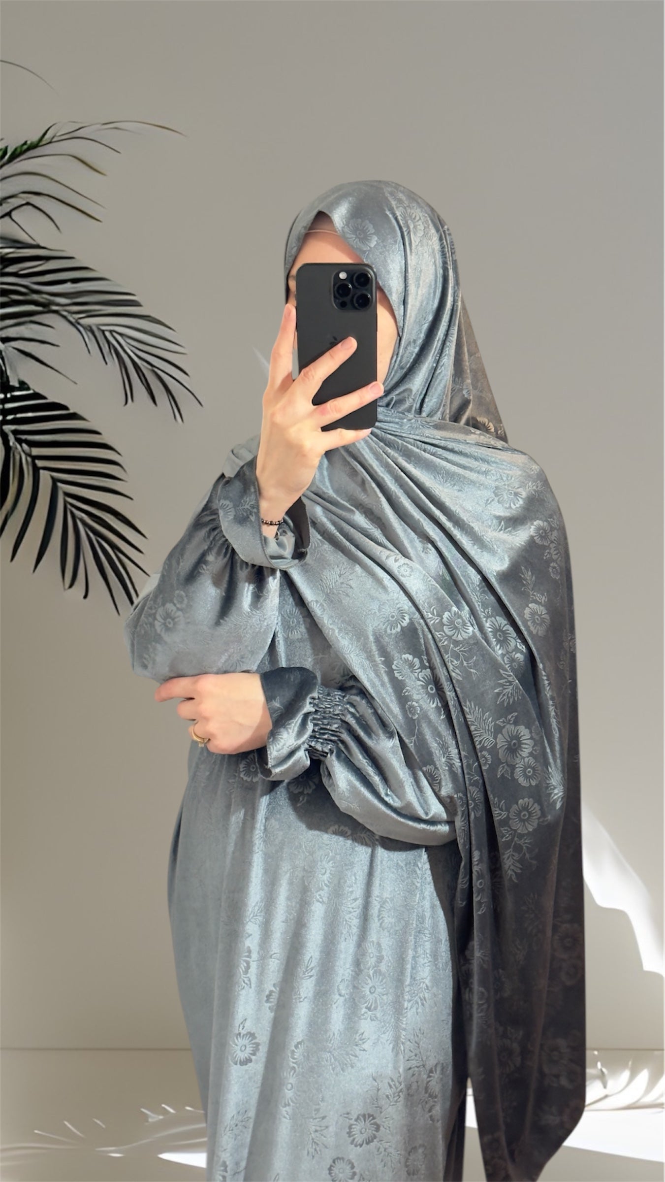 Luxury Velvet Warm Prayer Dress, Prayer clothes for women, Islamic Prayer dress, Prayer Outfit, Prayer Set, Prayer Hijab, Salah dress, Islamic Gift, Muslim clothing, Prayer abaya