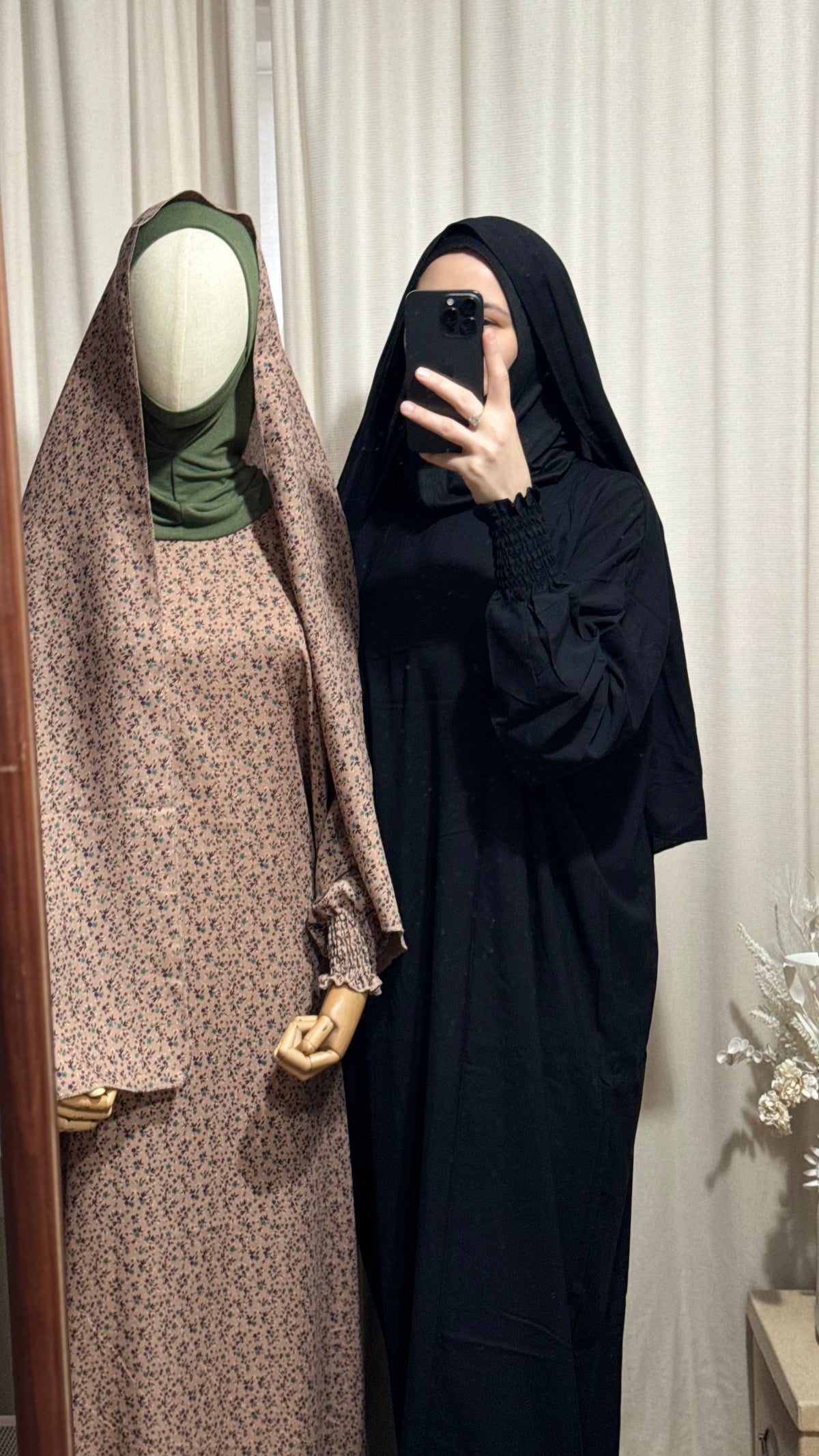 3 in 1 Prayer dress with Built In Jersey Bonnet, Prayer Abaya with integrated Hijab, Salah dress, Prayer set, Prayer outfit,Prayer clothes for women, Islamic Prayer dress, Ramadan Abaya