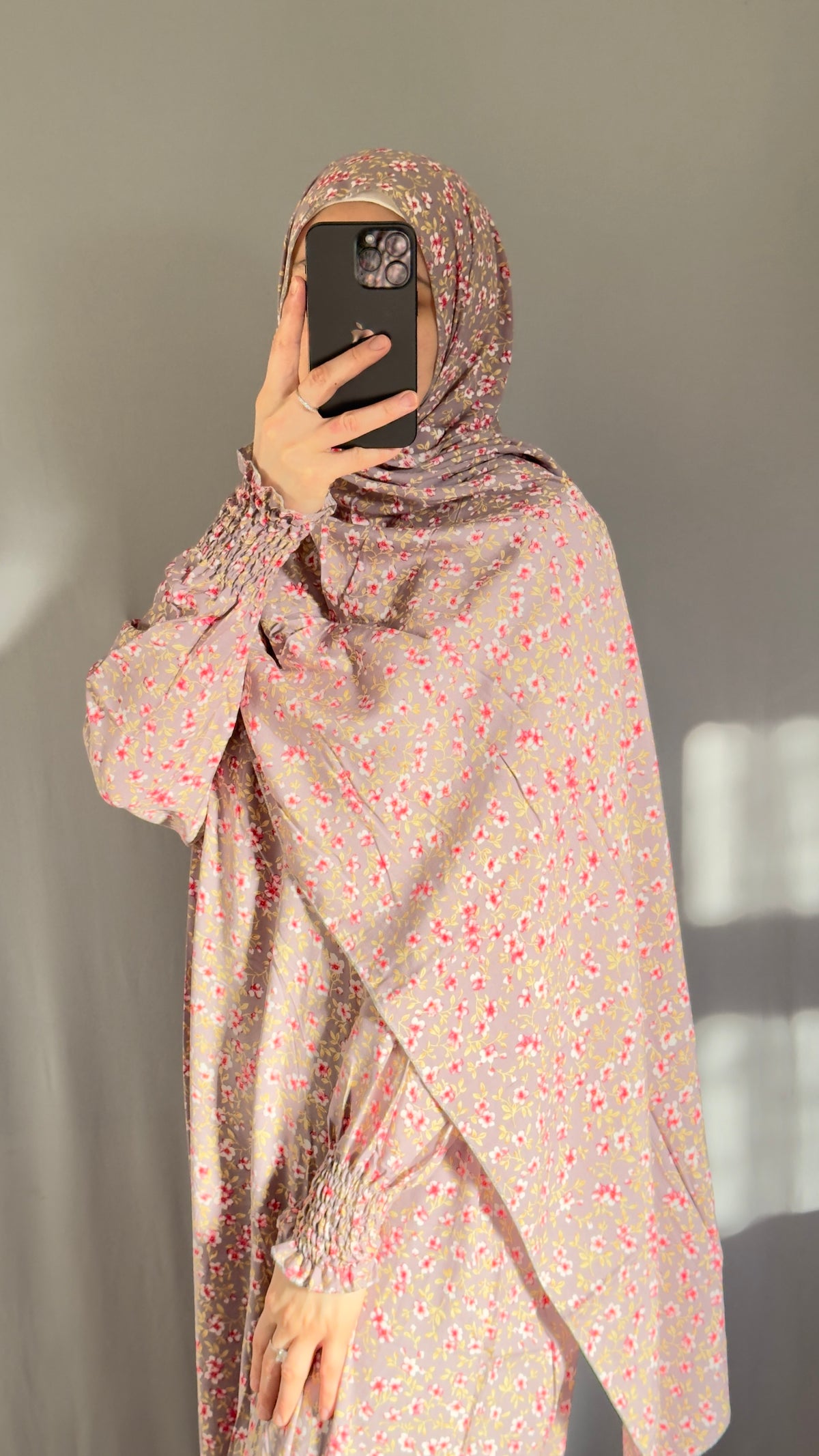 Pinky Prayer Abaya Set / Prayer Abaya Set / Pink Prayer Dress for Woman / Prayer Clothes Muslim / Prayer Gown / Prayer Outfit/ Salah Dress / Namaz Dress, Ramadan Abaya