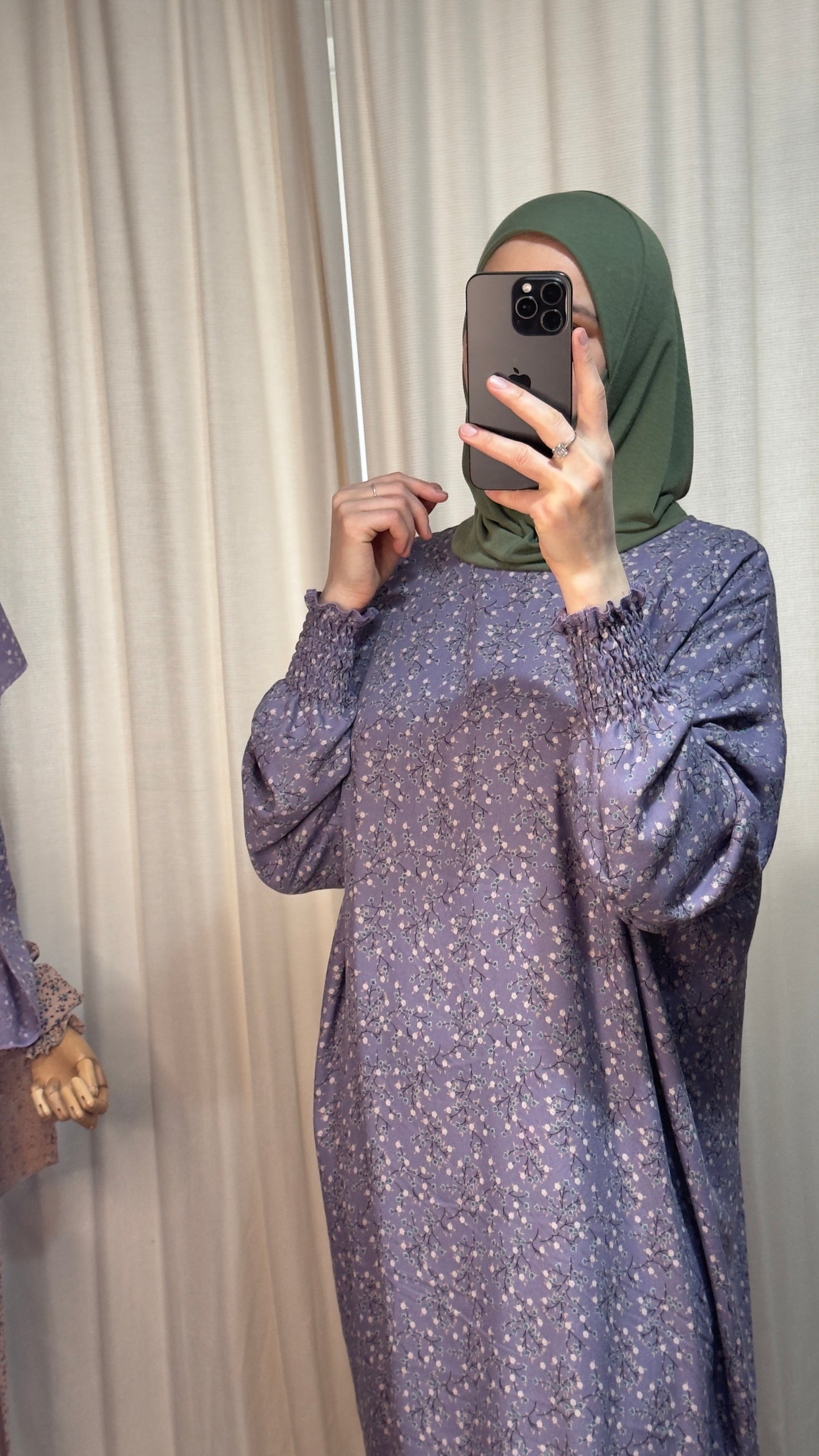 Purple one Piece Prayer Dress , Prayer Dress Set, High Quility Prayer Dress, Muslim Women Gift, Abaya Full Body Cover Dress, Hajj Dress, Prayer Outfit