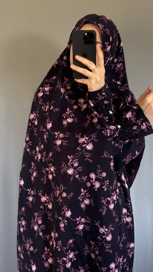 Luxury Prayer Dress / Overhead Abaya / Prayer Abaya Set / Prayer Dress for Woman / Prayer Clothes Muslim / Prayer Gown / Prayer Outfit/ Salah Dress / Namaz Dress