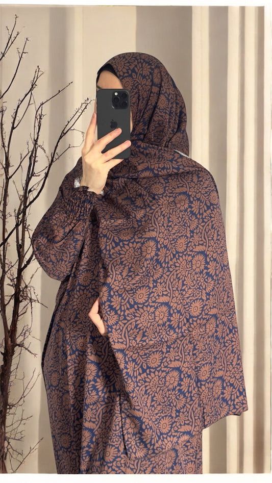 Eid gift / Overhead Abaya / Prayer Abaya Set / Prayer Dress for Woman / Prayer Clothes Muslim / Prayer Gown / Prayer Outfit/ Salah Dress / Namaz Dress