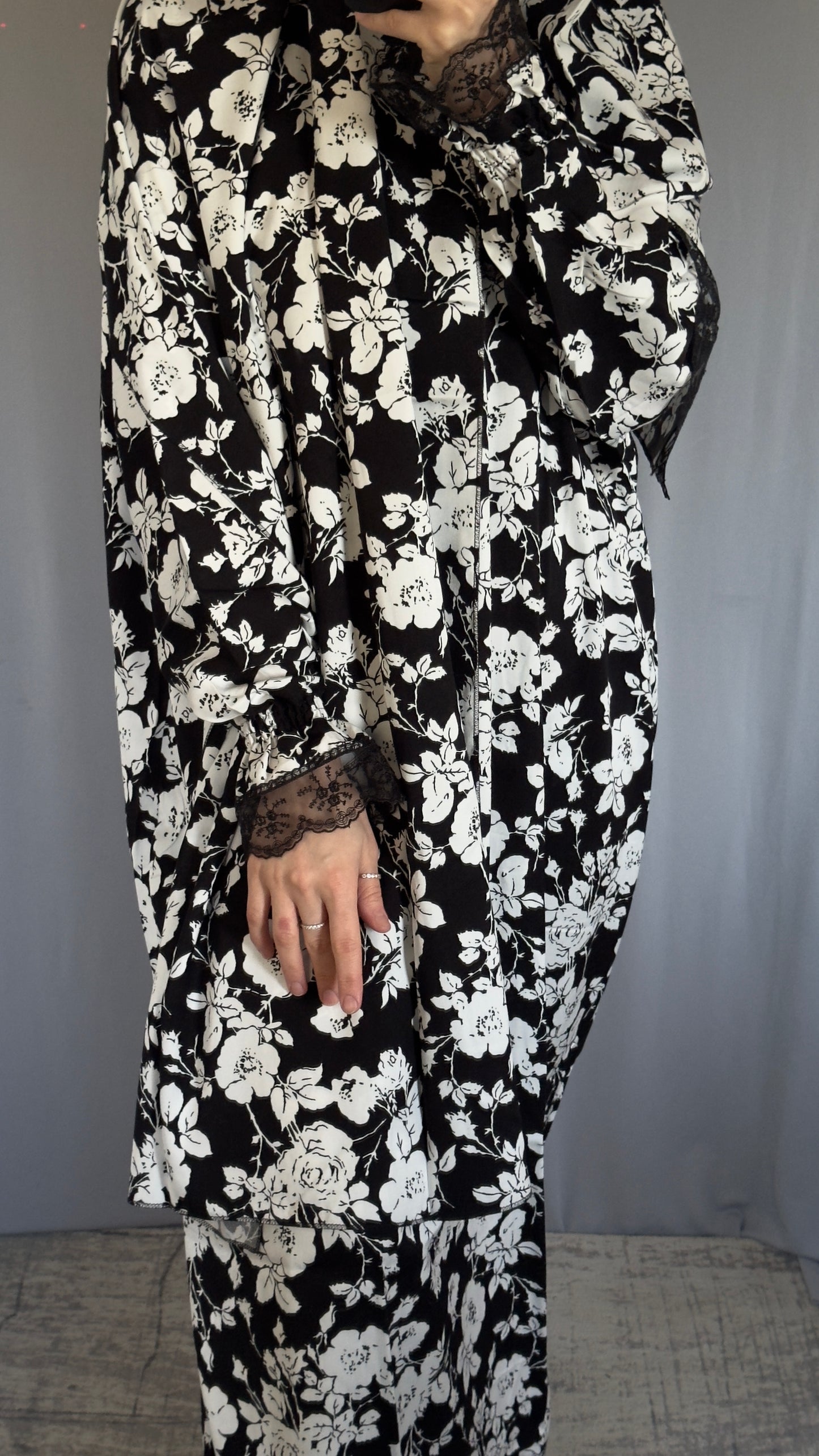 Luxury Black Prayer Dress, Prayer Jilbab, Prayer Abaya, Two Piece Prayer dress muslim, Salah dress, Prayer set, Prayer outfit, Prayer clothes woman, muslim Prayer dress, Islamic gift