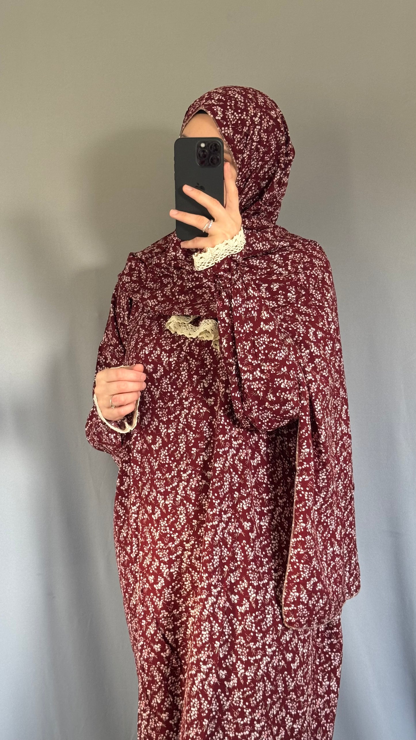 Luxury Cotton Prayer Dress, Prayer clothes for women, Islamic Prayer dress, Prayer Outfit, Prayer Set, Prayer Hijab, Salah dress, Islamic Gift, Muslim clothing, Prayer abaya