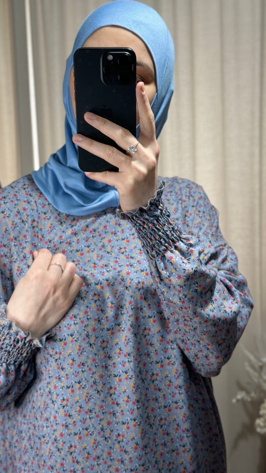 Blue Prayer Dress, Prayer Dress Set, High Quility Prayer Dress, Muslim Women Gift, Abaya Full Body Cover Dress, Hajj Dress, Prayer Outfit, Islamic Gift