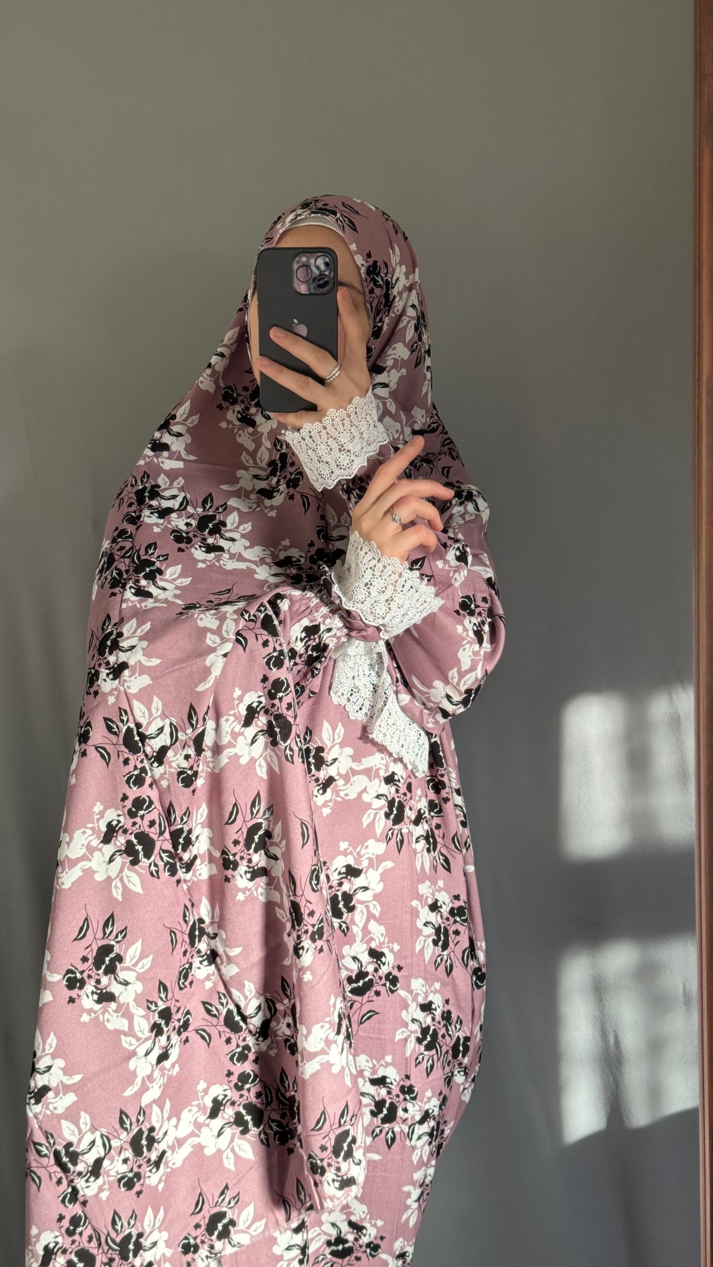 Purple Prayer Dress, Prayer Jilbab, Prayer Abaya, Two Piece Prayer dress muslim, Salah dress, Prayer set, Prayer outfit, Prayer clothes woman, muslim Prayer dress, Islamic gift