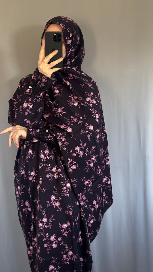 Luxury Prayer Dress / Overhead Abaya / Prayer Abaya Set / Prayer Dress for Woman / Prayer Clothes Muslim / Prayer Gown / Prayer Outfit/ Salah Dress / Namaz Dress