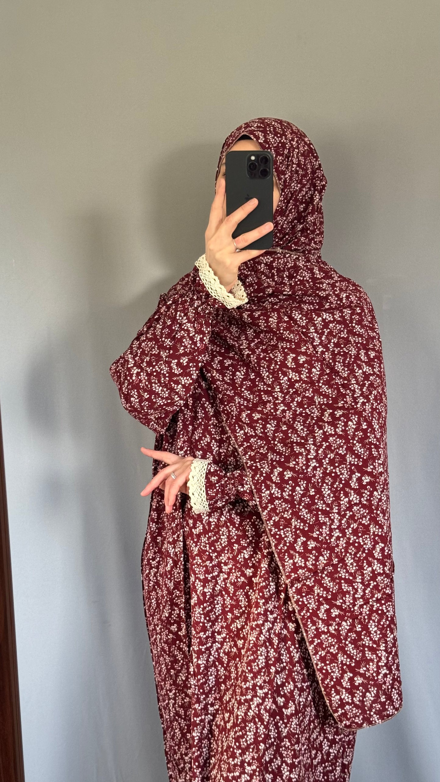 Luxury Cotton Prayer Dress, Prayer clothes for women, Islamic Prayer dress, Prayer Outfit, Prayer Set, Prayer Hijab, Salah dress, Islamic Gift, Muslim clothing, Prayer abaya