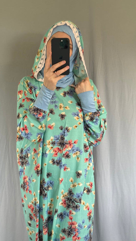 Instant Hijab Abaya, One Piece Prayer dress, Islamic gifts, Salah dress, Prayer set, Prayer outfit,Prayer clothes for women, Islamic Prayer dress, Abaya