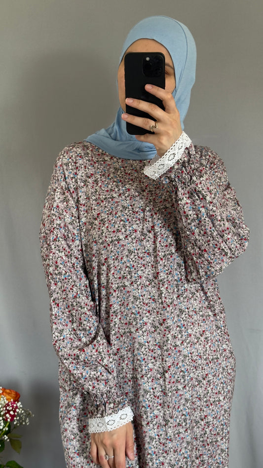 Grey Prayer Dress, Prayer Dress Set, High Quility Prayer Dress, Muslim Women Gift, Abaya Full Body Cover Dress, Hajj Dress, Prayer Outfit