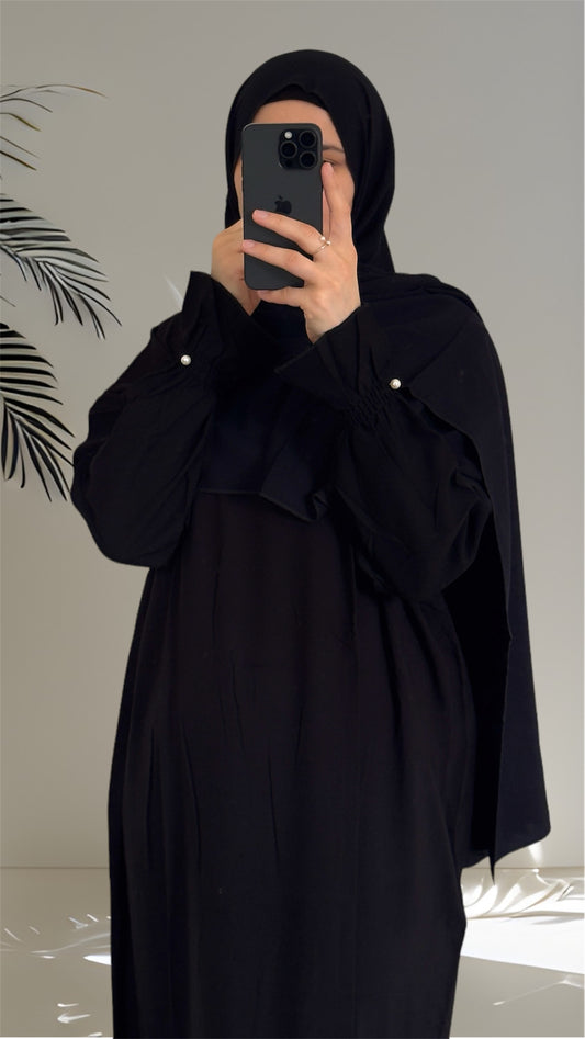 Prayer Abaya Set / Prayer Dress for Woman / Prayer Clothes Muslim / Prayer Gown / Prayer Outfit/ Salah Dress / Namaz Dress / Overhead Abaya