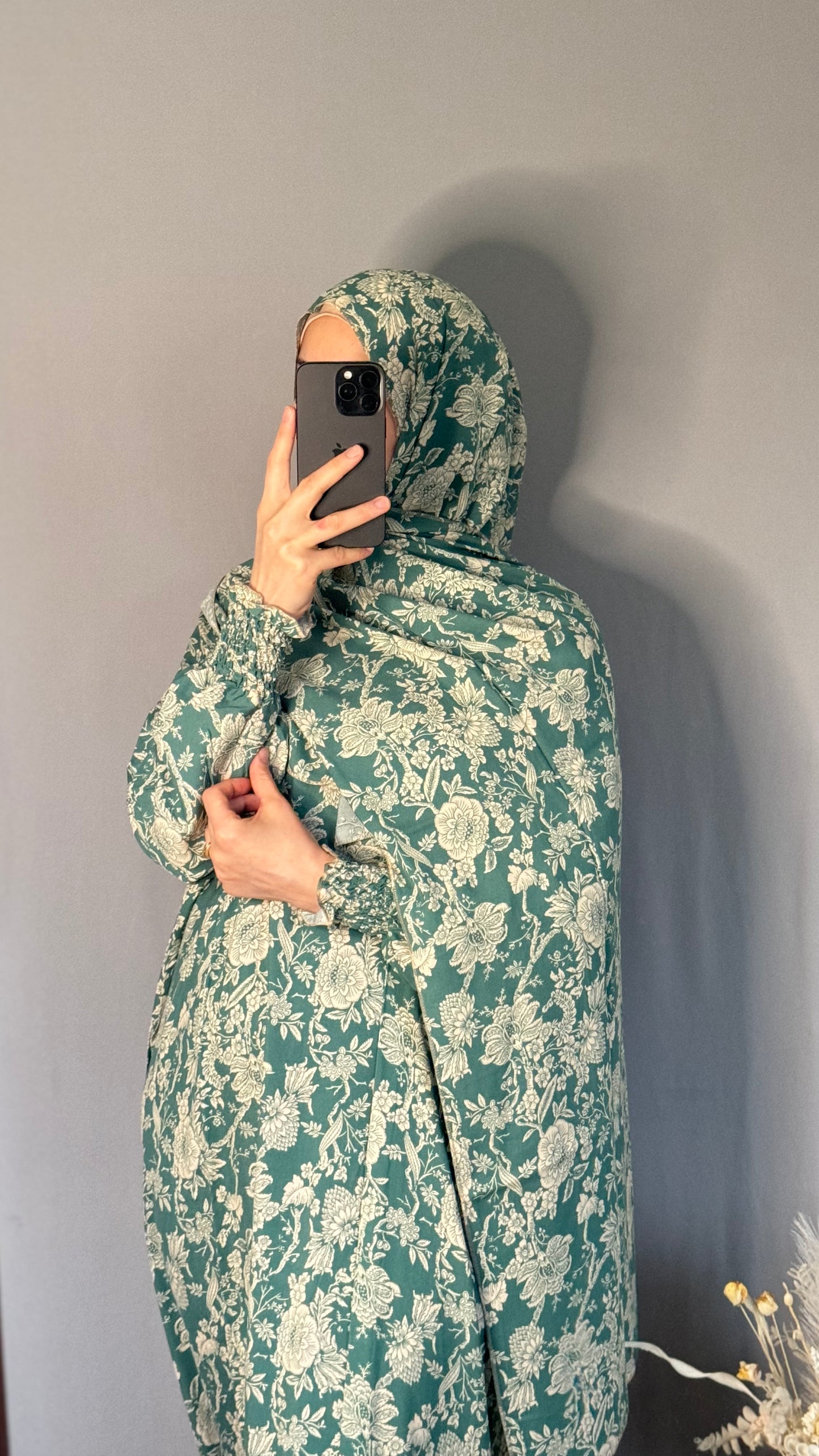 Elegant Prayer Dress, Prayer Outfit, Maxi Dress, Khimar, Islamic Dress, Prayer Abaya, Prayer set, Islamic gift, PrayerHijab, Umrah Abaya, Ramadan Abaya