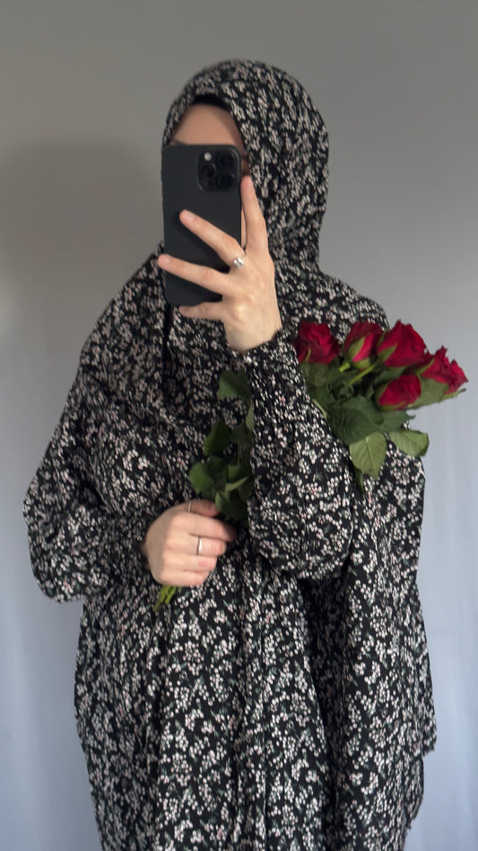 Eid gift / Overhead Abaya / Prayer Abaya Set / Prayer Dress for Woman / Prayer Clothes Muslim / Prayer Gown / Prayer Outfit/ Salah Dress / Namaz Dress