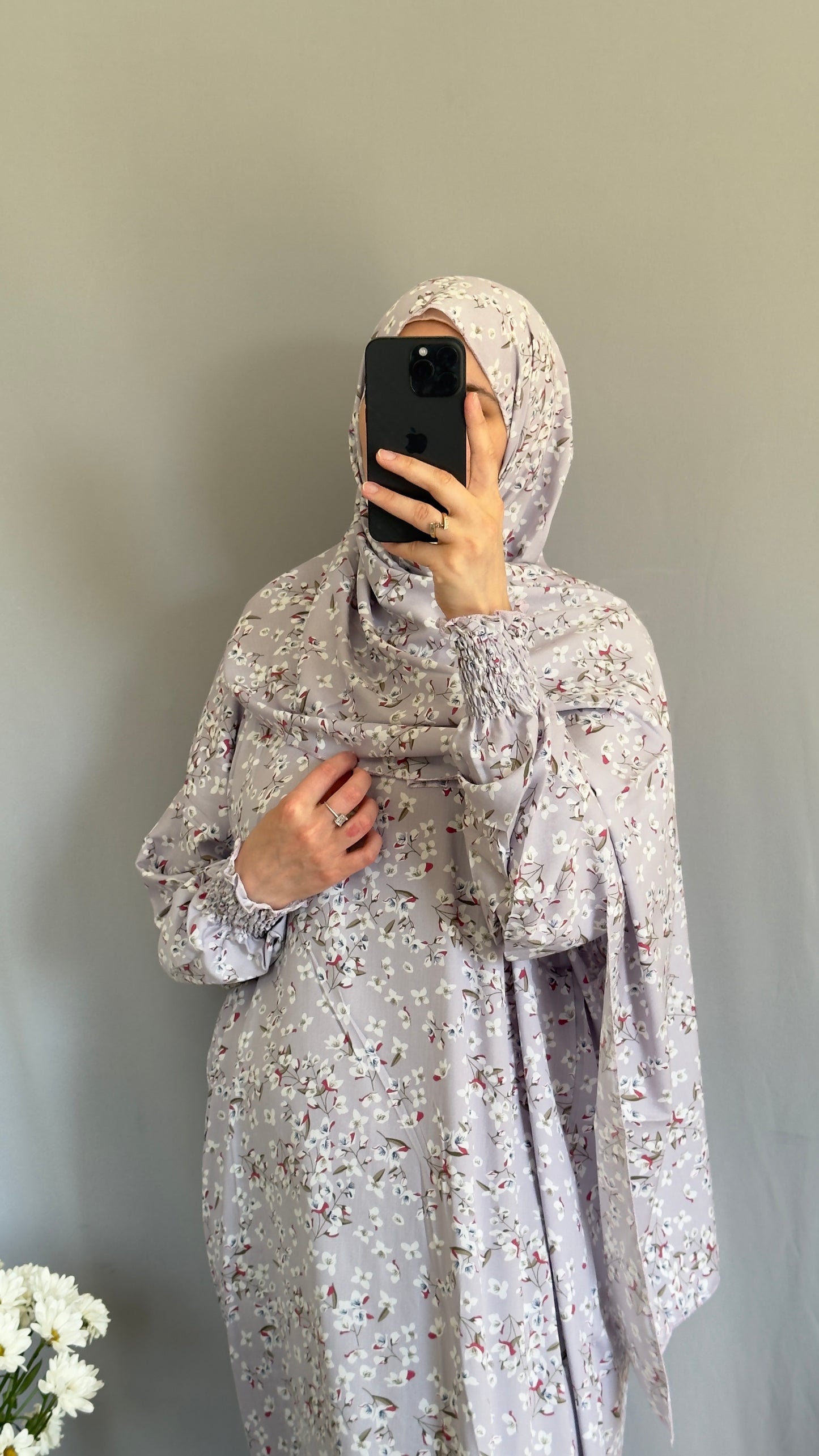 Lily Purple Prayer Dress, Prayer Jilbab, Prayer Abaya, Two Piece Prayer dress muslim, Salah dress, Prayer set, Prayer outfit, Prayer clothes woman, Muslim Prayer dress, Islamic gift