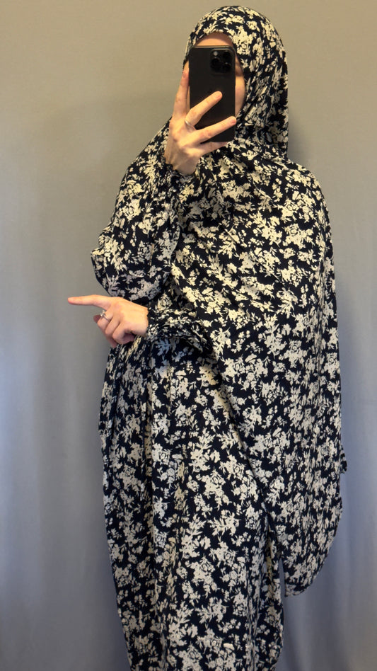 Eid gift / Overhead Abaya / Prayer Abaya Set / Prayer Dress for Woman / Prayer Clothes Muslim / Prayer Gown / Prayer Outfit/ Salah Dress / Namaz Dress