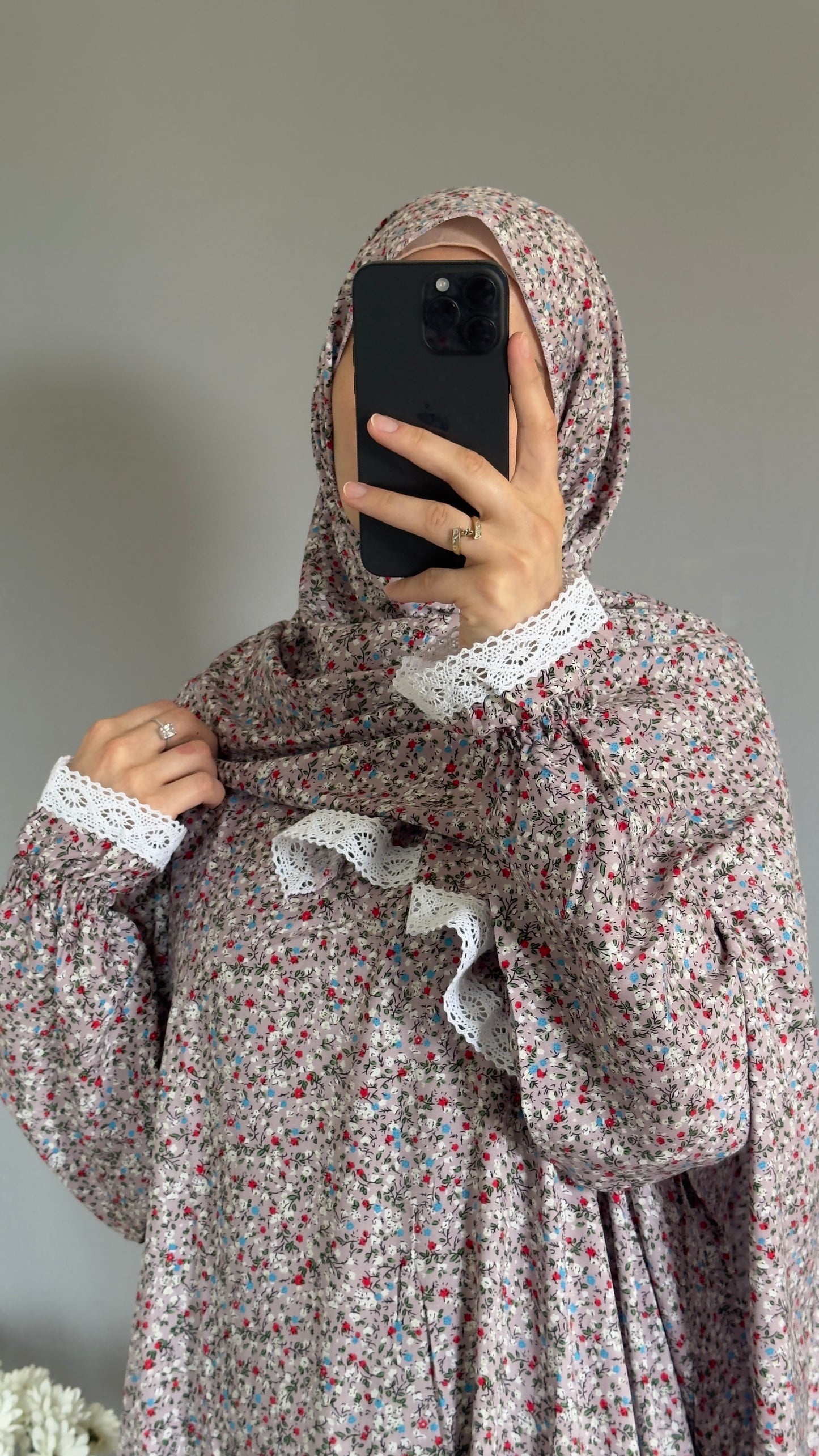 Grey Prayer Dress, Prayer Jilbab, Prayer Abaya, Two Piece Prayer dress muslim, Salah dress, Prayer set, Prayer outfit, Prayer clothes woman, Muslim Prayer dress, Islamic gift