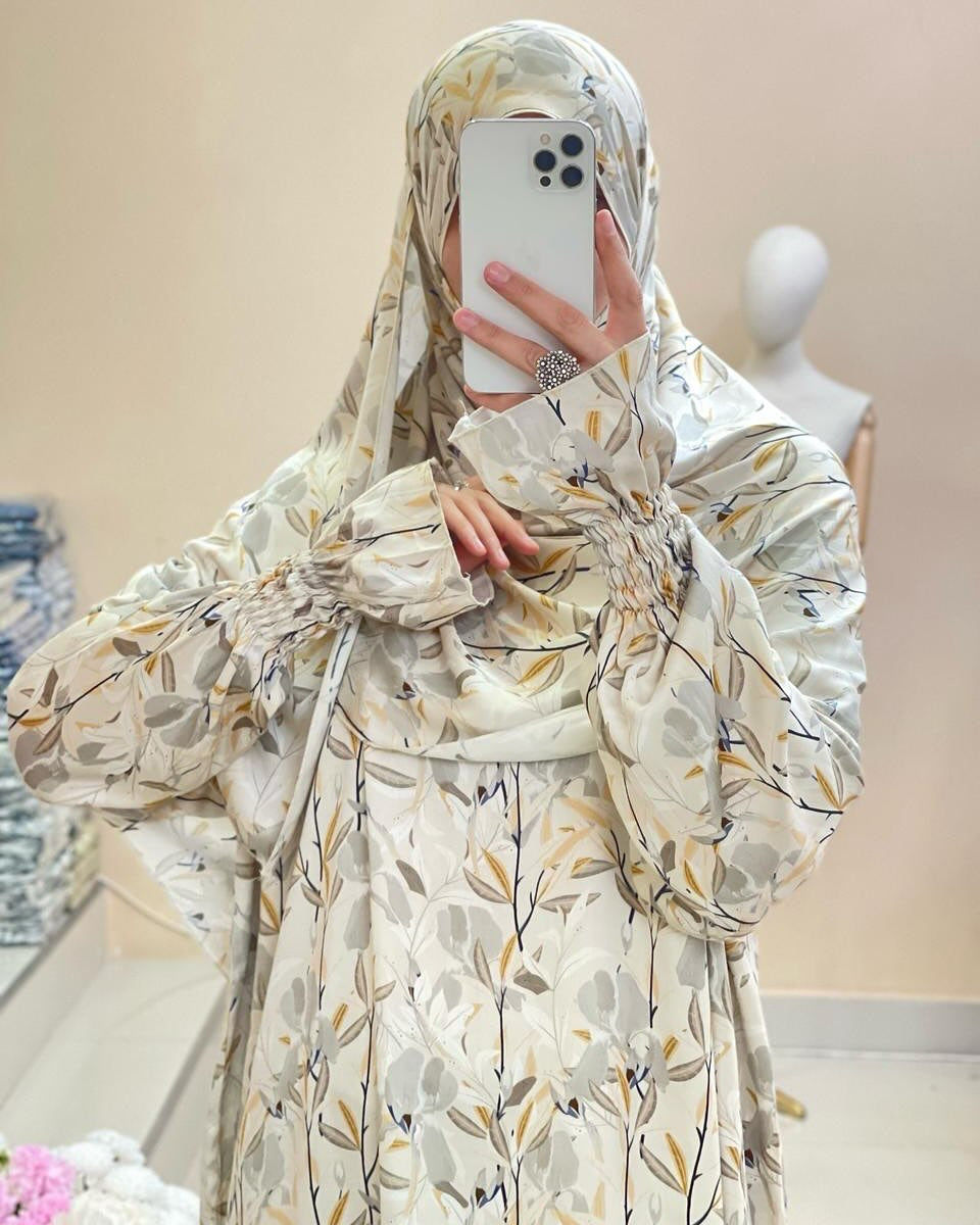 Silk Prayer Dress, Prayer clothes for women, Islamic Prayer dress, Prayer Outfit, Prayer Set, Prayer Hijab, Salah dress, Islamic Gift, Muslim clothing, Prayer abaya