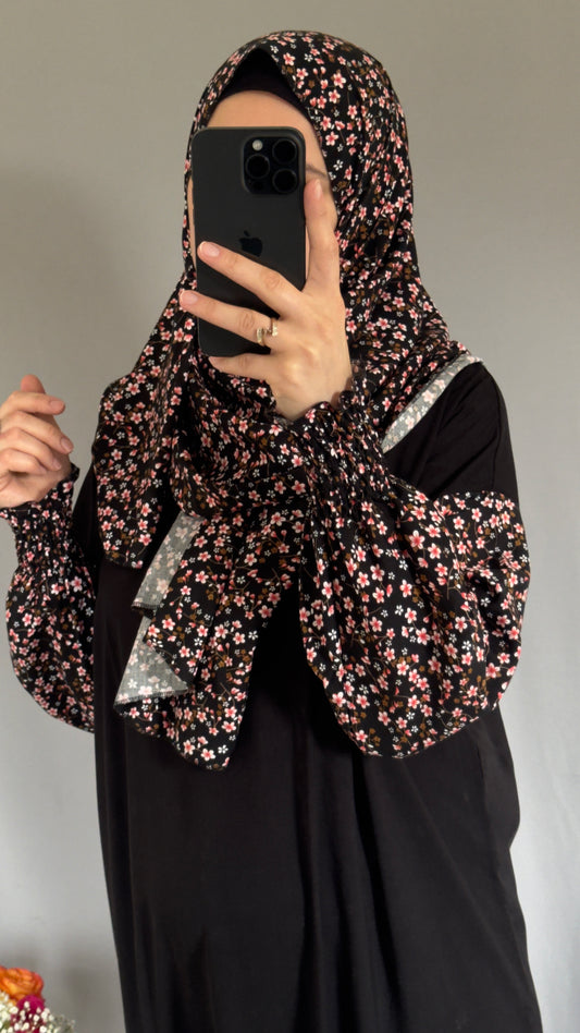Elegant Prayer Dress, Prayer Outfit, Maxi Dress, Khimar, Islamic Dress, Prayer Abaya, Prayer set, Islamic gift, PrayerHijab, Umrah Abaya, Ramadan Abaya, One Size Prayer Dress