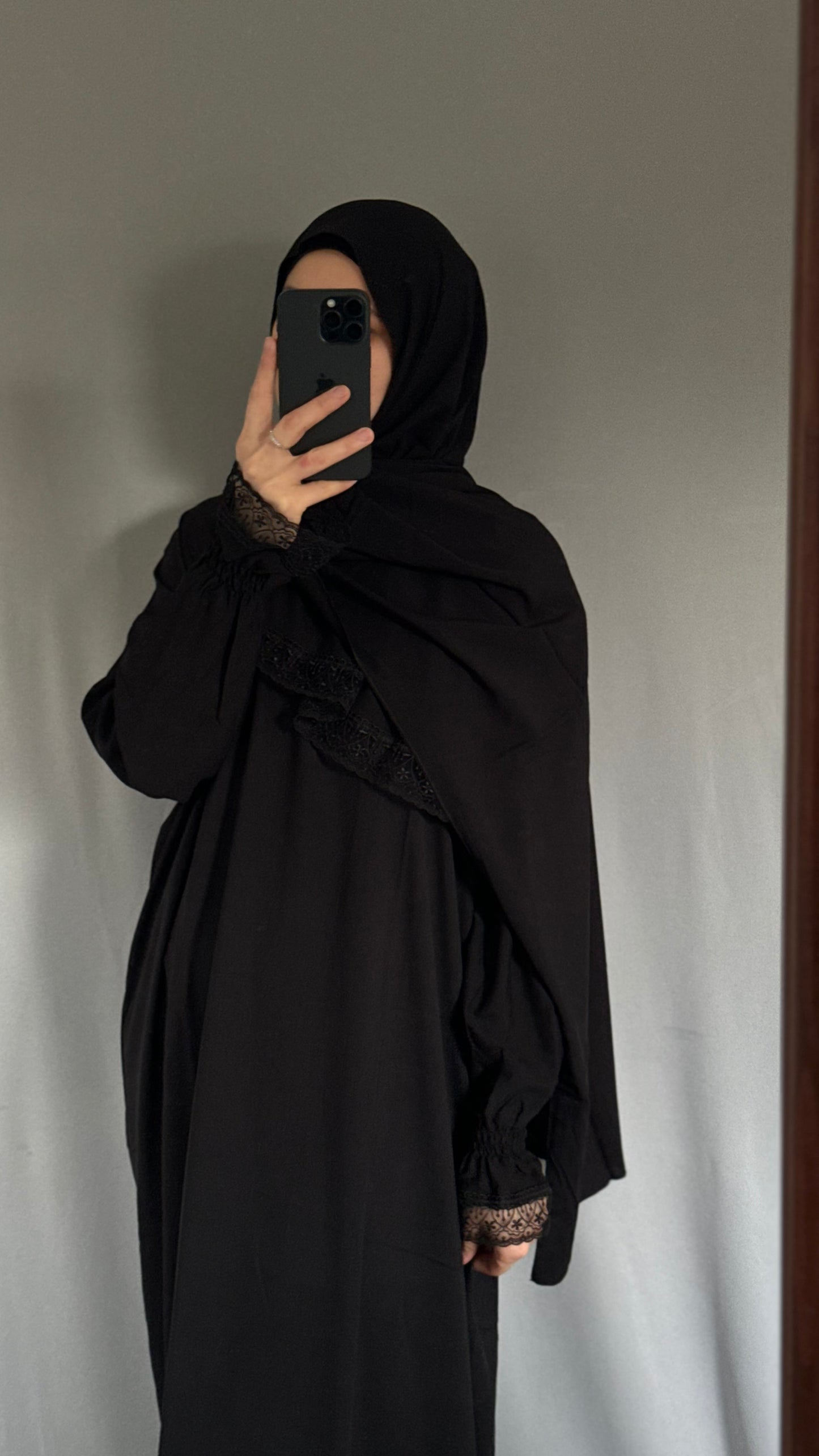 Black Prayer Dress, Prayer clothes for women, Islamic Prayer dress, Prayer Outfit, Prayer Set, Prayer Hijab, Salah dress, Islamic Gift, Muslim clothing, Prayer abaya