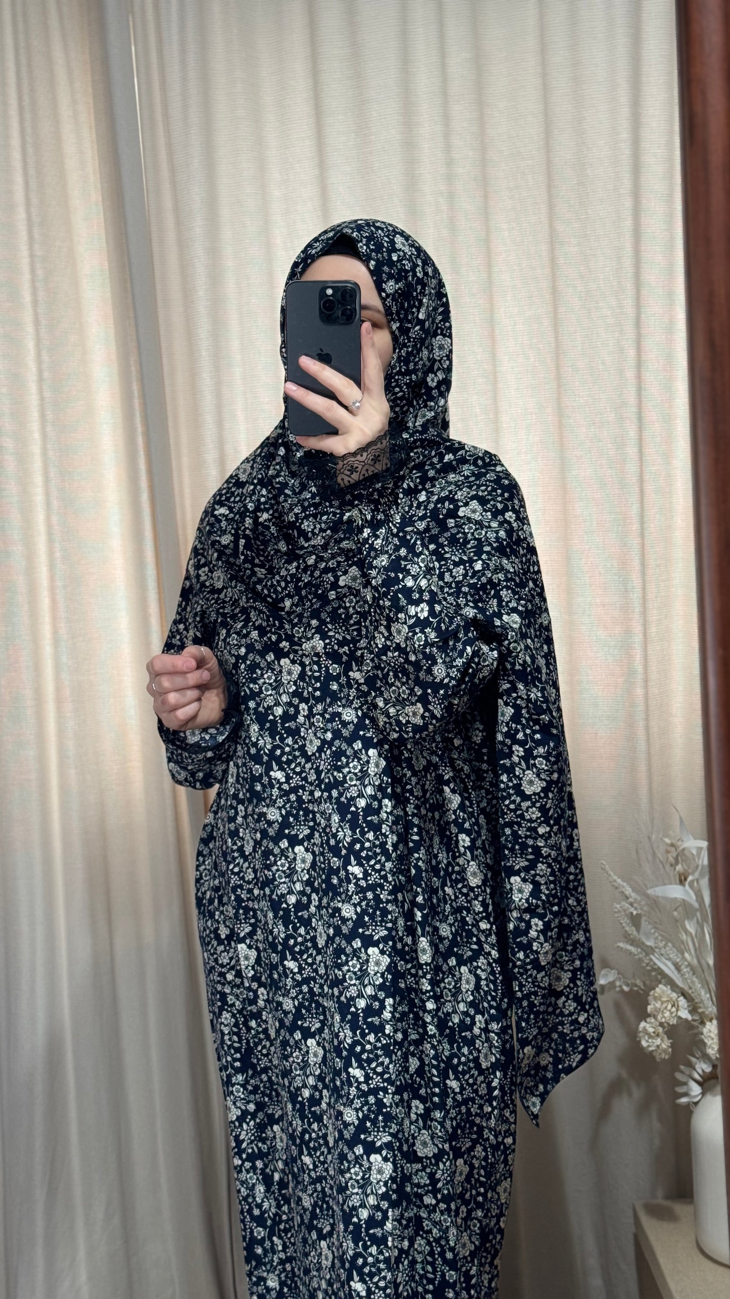 Elegant Prayer Dress, Prayer Outfit, Maxi Dress, Khimar, Islamic Dress, Prayer Abaya, Prayer set, Islamic gift, Abaya & Hijab, Green prayer veil