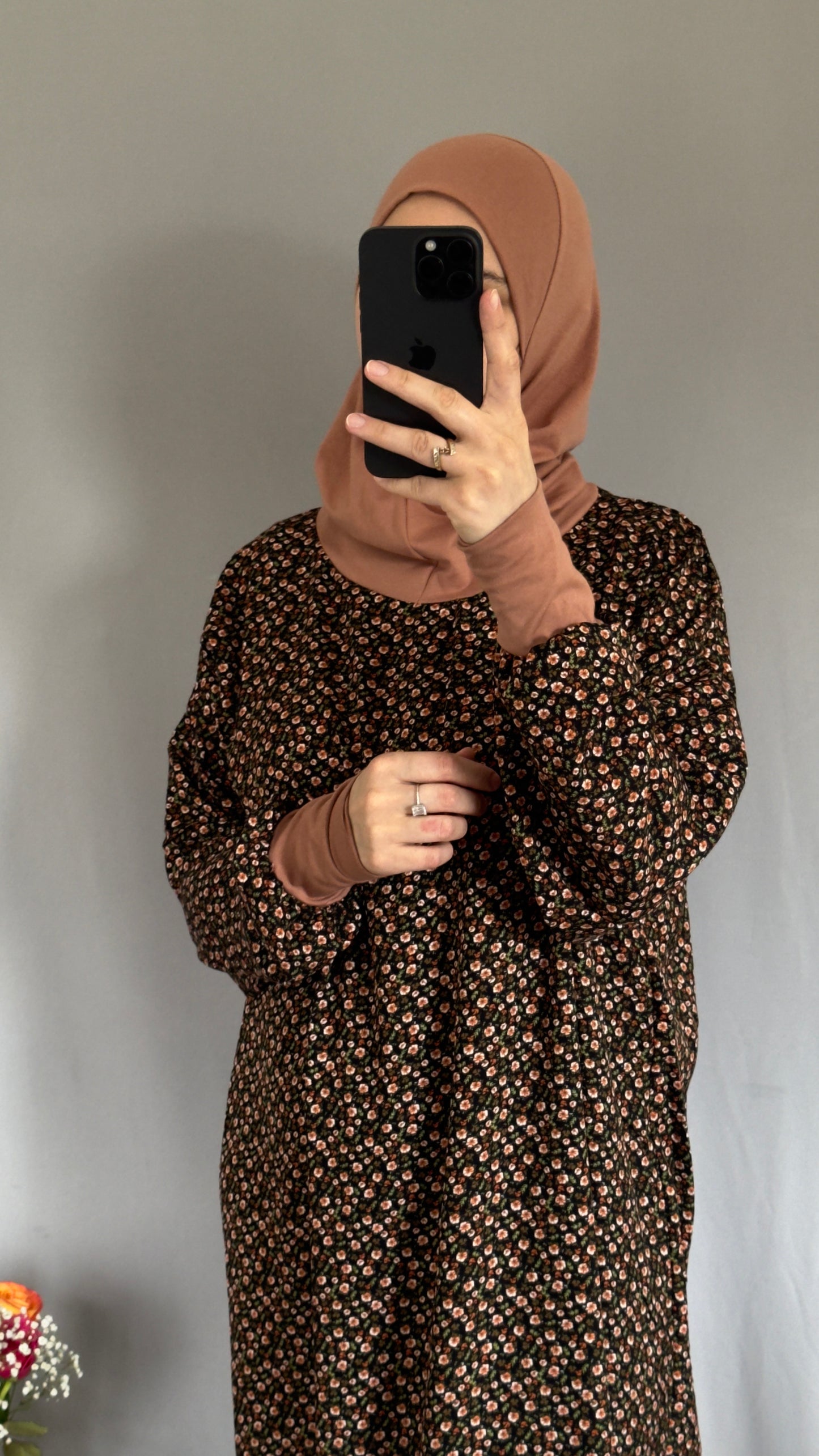 Floral Prayer Dress, Prayer Dress Set, High Quility Prayer Dress, Muslim Women Gift, Abaya Full Body Cover Dress, Hajj Dress, Prayer Outfit