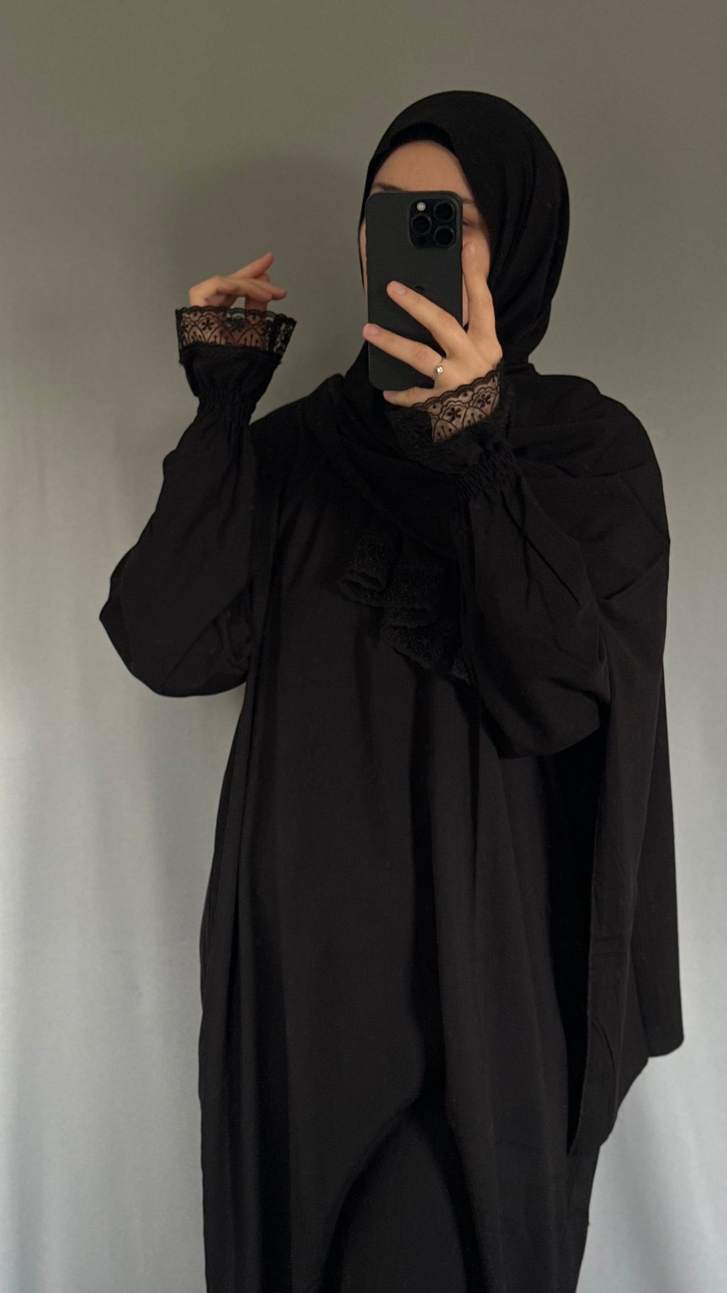 Black Prayer Dress, Prayer Jilbab, Prayer Abaya, Two Piece Prayer dress muslim, Salah dress, Prayer set, Prayer outfit, Prayer clothes woman, muslim Prayer dress, Islamic gift