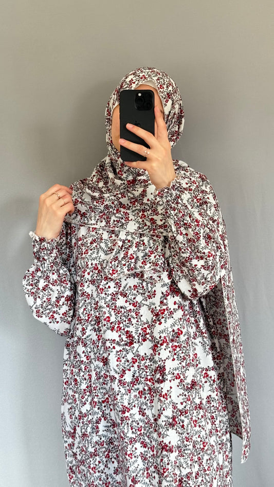 Eid gift / Overhead Abaya / Prayer Abaya Set / Prayer Dress for Woman / Prayer Clothes Muslim / Prayer Gown / Prayer Outfit/ Salah Dress / Namaz Dress