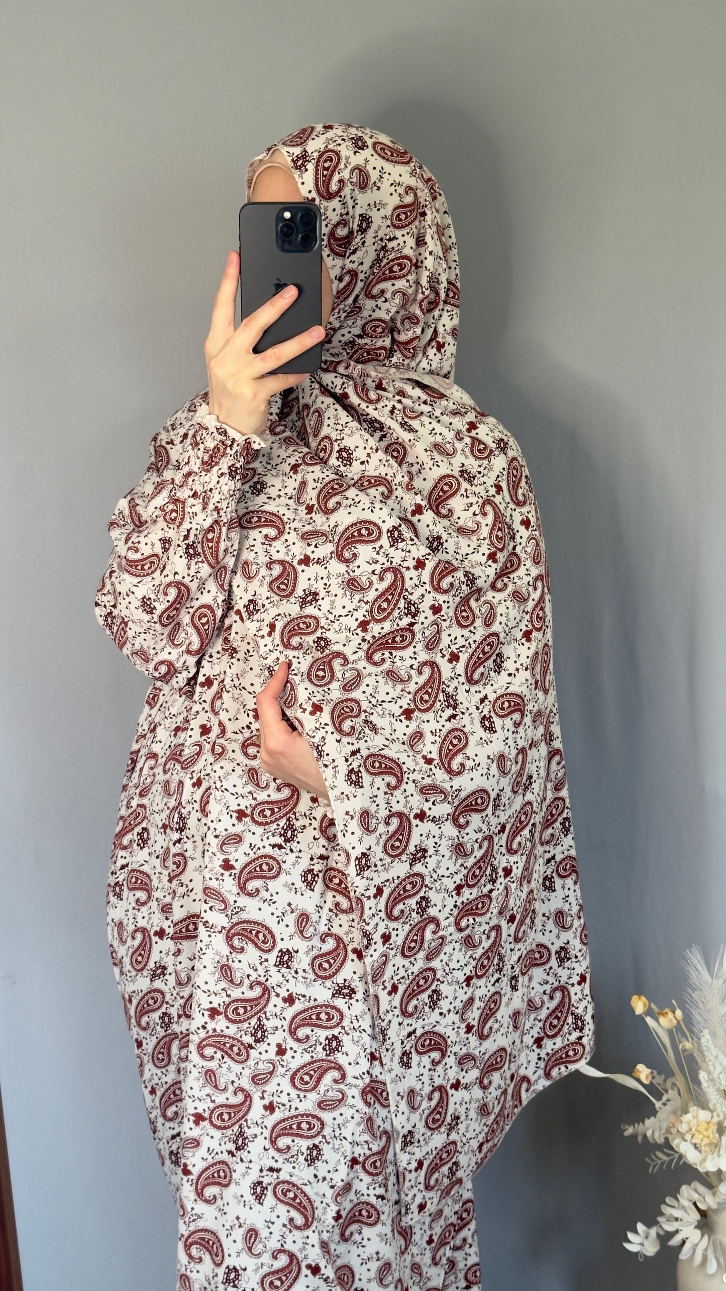 Ramadan Abaya, Elegant Prayer Dress, Prayer Outfit, Maxi Dress, Khimar, Islamic Dress, Prayer Abaya, Prayer set, Islamic gift, PrayerHijab, Umrah Abaya,