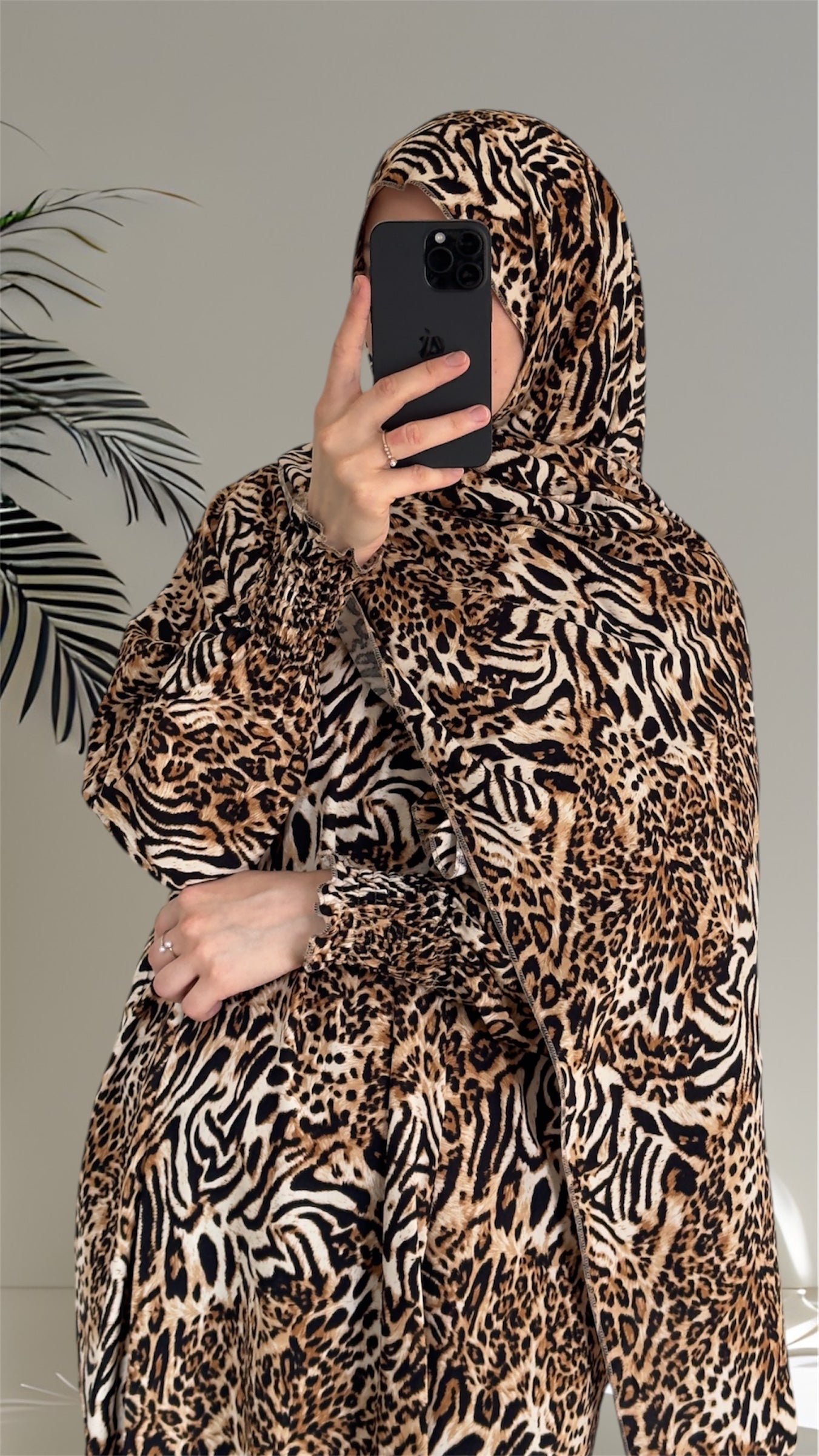 Leopard Abaya, Prayer Dress, One Piece Prayer dress, Islamic gifts, Salah dress, Prayer set, Prayer outfit,Prayer clothes for women, Islamic Prayer dress, Abaya