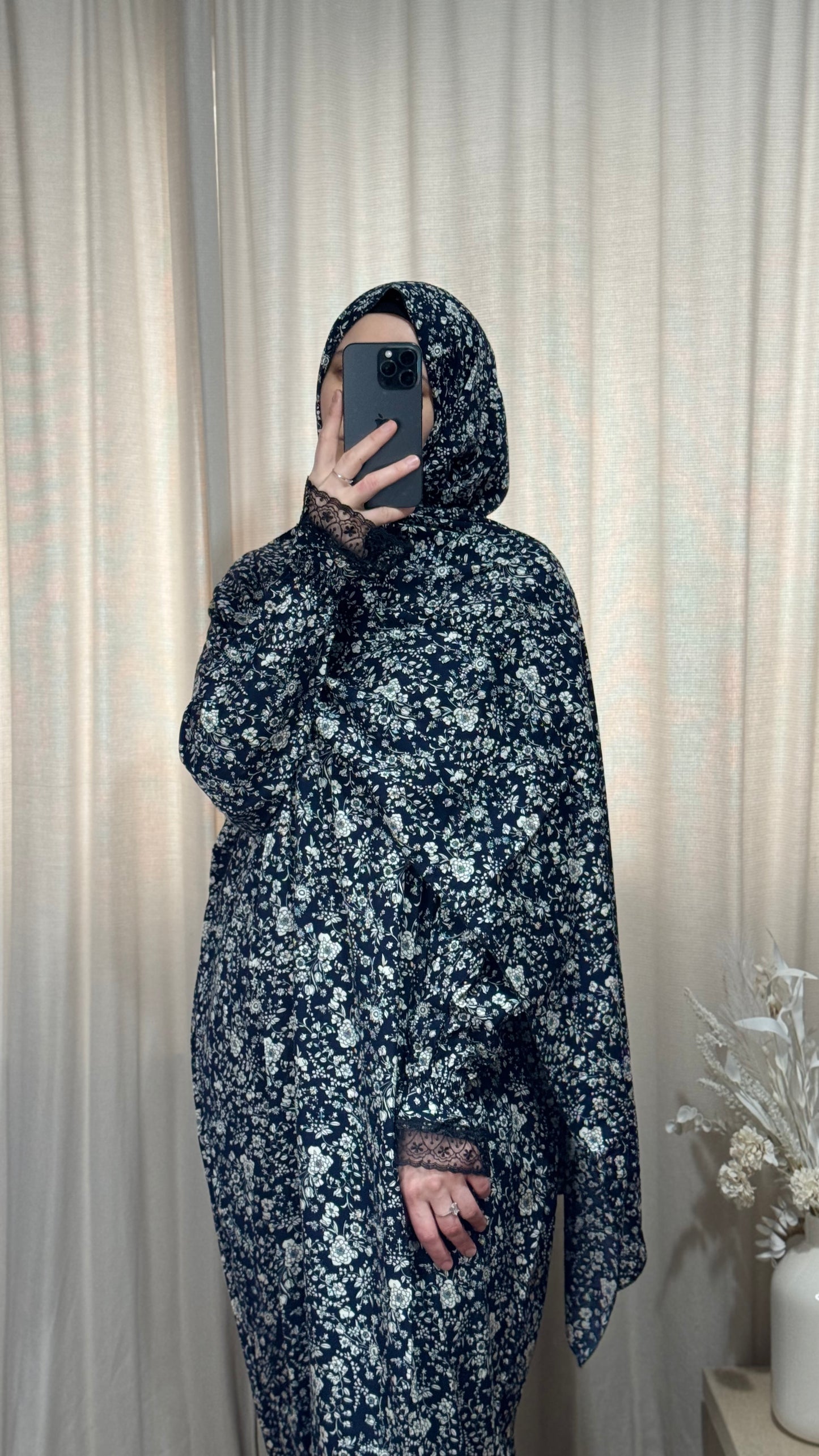 Elegant Prayer Dress, Prayer Outfit, Maxi Dress, Khimar, Islamic Dress, Prayer Abaya, Prayer set, Islamic gift, Abaya & Hijab, Green prayer veil