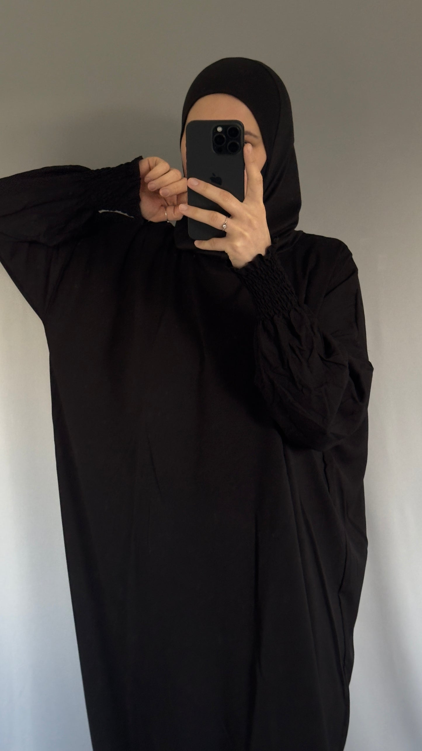 Black Muslim Women Prayer Dress, One Piece Prayer dress, Islamic gifts, Salah dress, Prayer set, Prayer outfit,Prayer clothes for women, Islamic Prayer dress, Ramadan Abaya