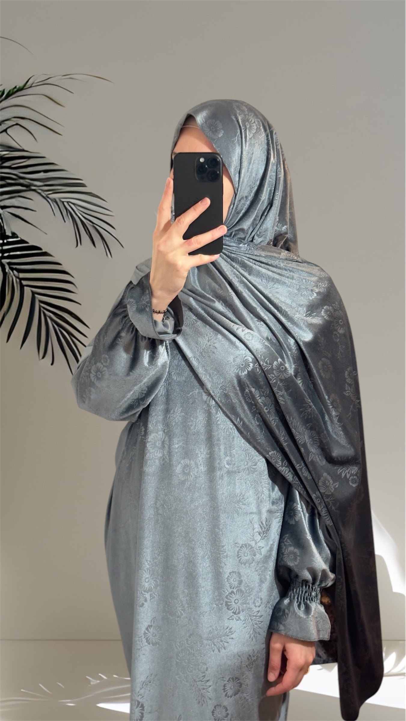 Luxury Velvet Warm Prayer Dress, Prayer clothes for women, Islamic Prayer dress, Prayer Outfit, Prayer Set, Prayer Hijab, Salah dress, Islamic Gift, Muslim clothing, Prayer abaya