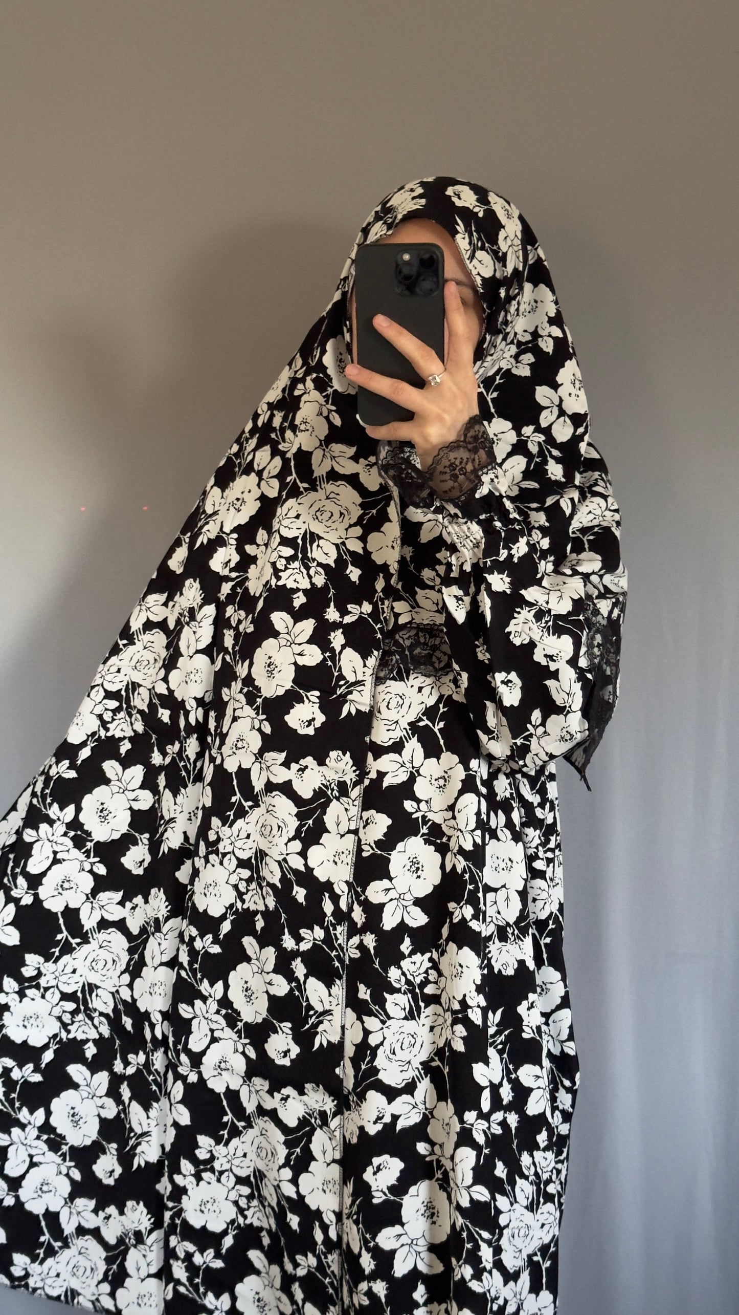 Luxury Black Prayer Dress, Prayer Jilbab, Prayer Abaya, Two Piece Prayer dress muslim, Salah dress, Prayer set, Prayer outfit, Prayer clothes woman, muslim Prayer dress, Islamic gift