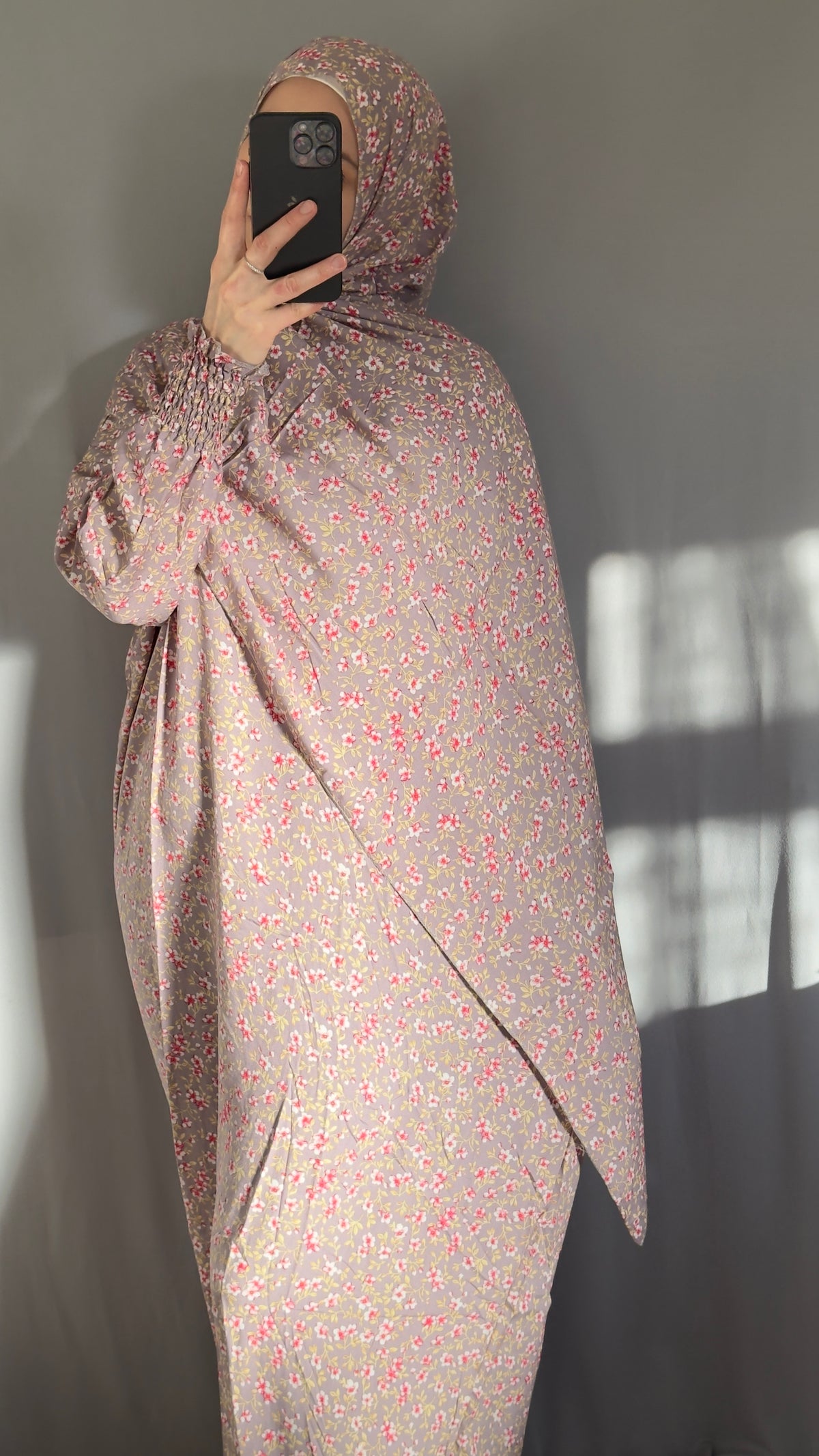Pinky Prayer Abaya Set / Prayer Abaya Set / Pink Prayer Dress for Woman / Prayer Clothes Muslim / Prayer Gown / Prayer Outfit/ Salah Dress / Namaz Dress, Ramadan Abaya