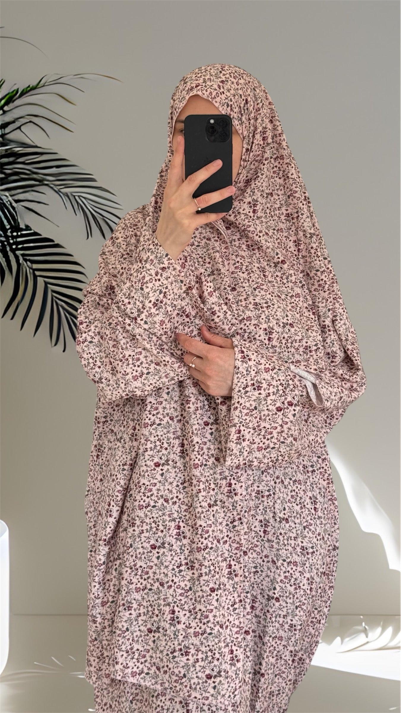 Pink Abaya, Maxi Dress, prayer  abaya, Muslim Women long Dress, Islamic Dress, Hijab, long Sleeve Dress, Kaftan, Modest Clothing, Clothed Abaya