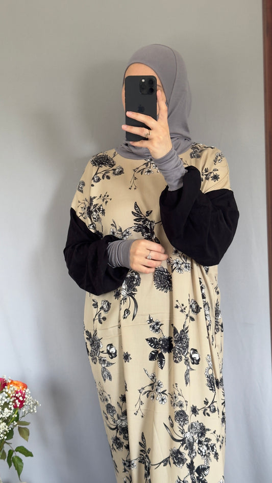 One piece prayer dress with attached hijab / Prayer Set Jilbab / Overhead Abaya / Overhead Khimar / Islamic prayer set / Prayer dress / One size fits all /Muslim wear / Prayer Robe / Fully Covering Prayer Hijab