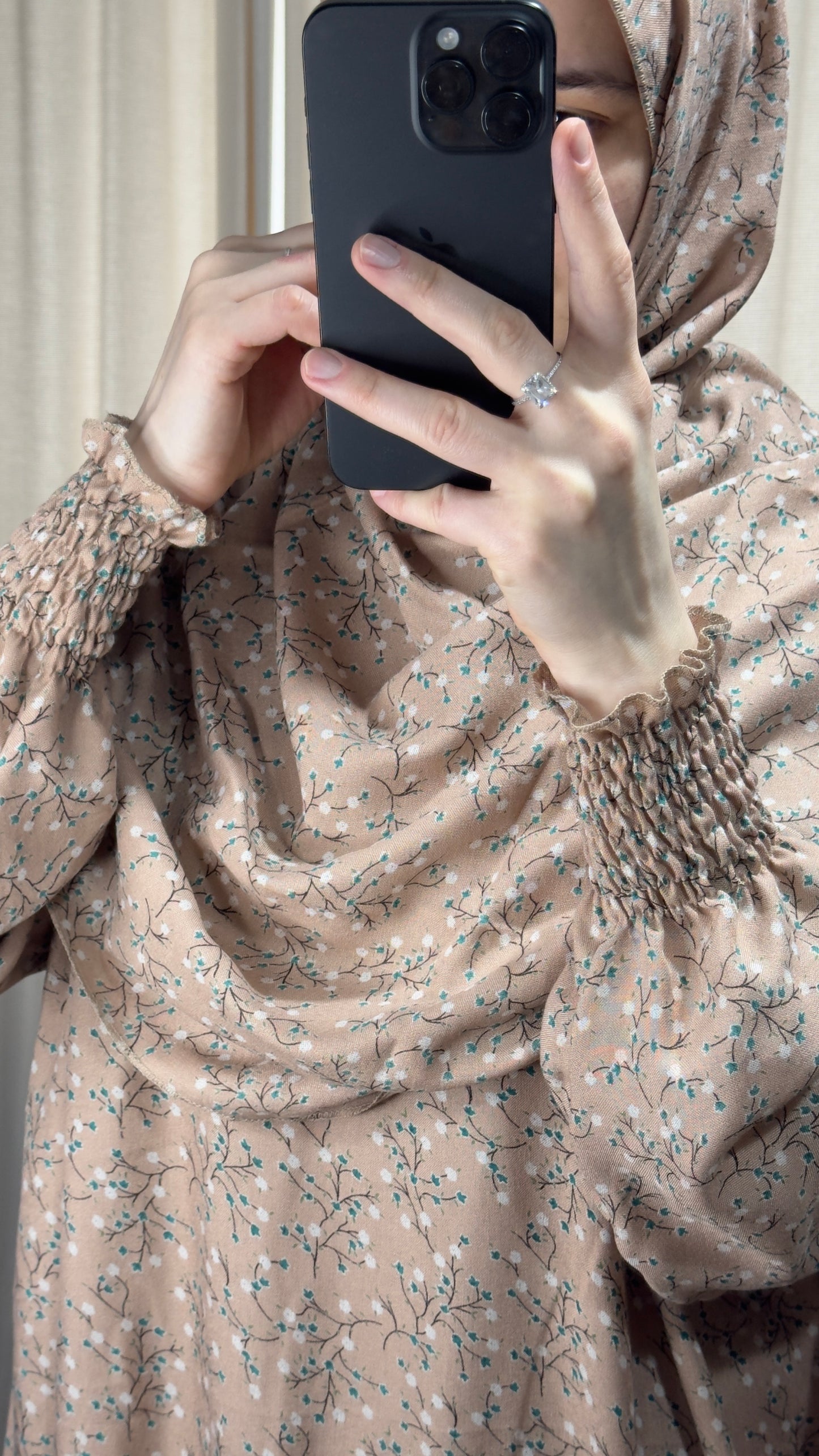 Pink Prayer Dress / Overhead Abaya / Prayer Abaya Set / Prayer Dress for Woman / Prayer Clothes Muslim / Prayer Gown / Prayer Outfit/ Salah Dress / Namaz Dress