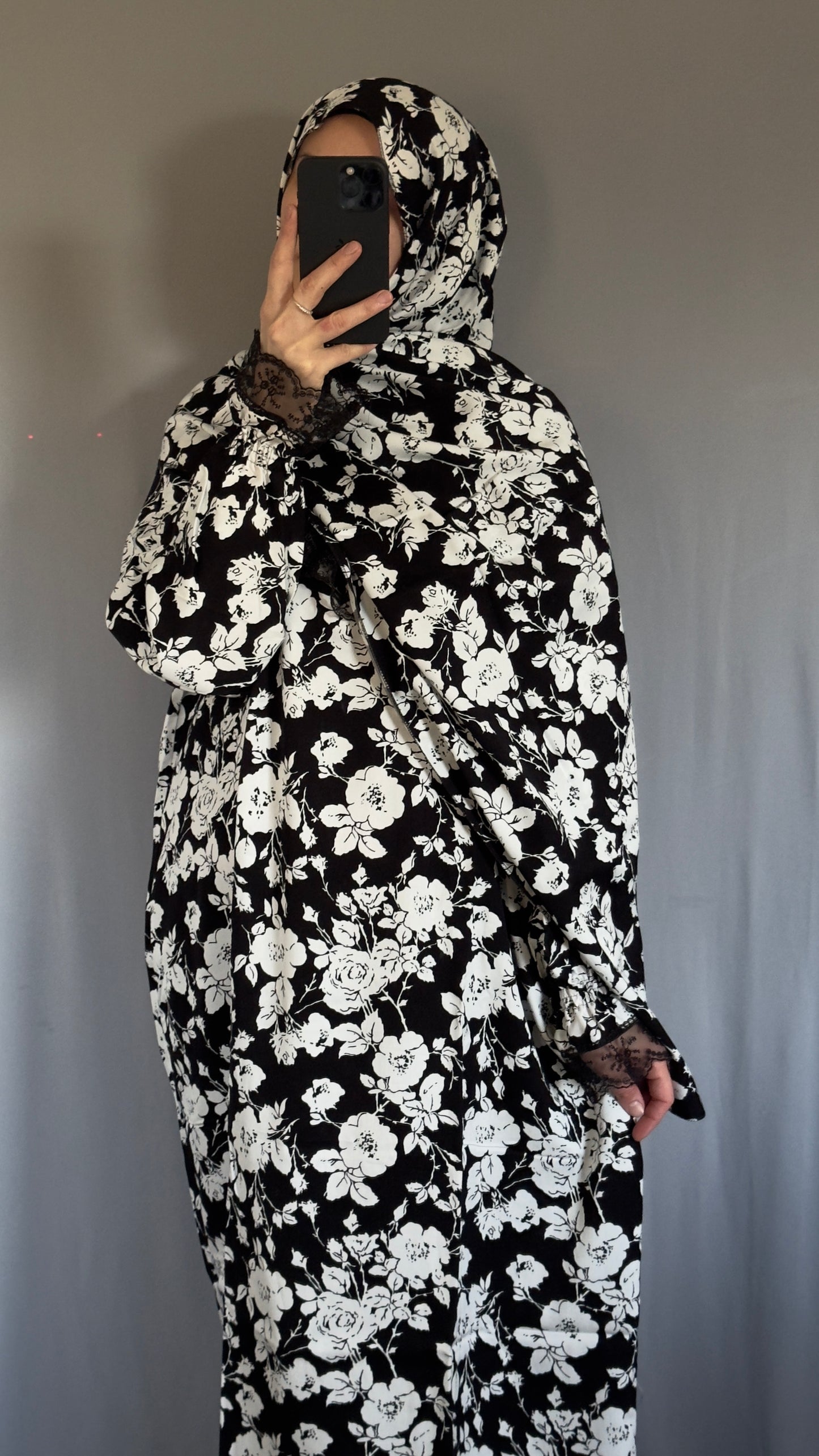 Luxury Black Prayer Dress, Prayer Jilbab, Prayer Abaya, Two Piece Prayer dress muslim, Salah dress, Prayer set, Prayer outfit, Prayer clothes woman, muslim Prayer dress, Islamic gift